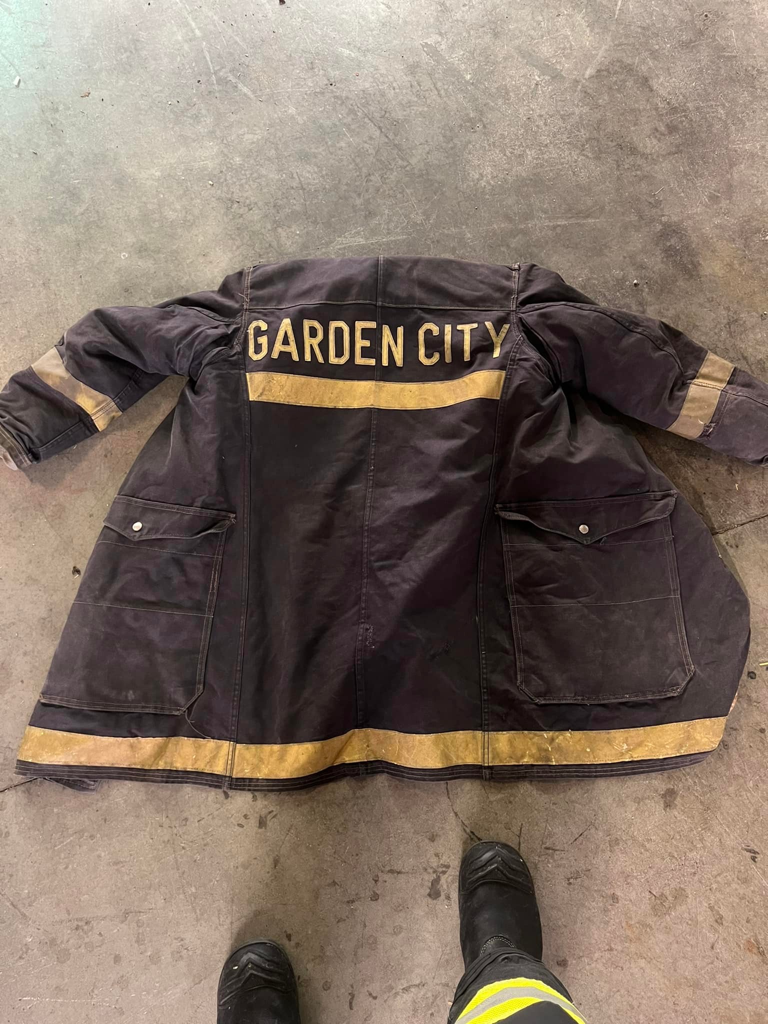 What is the value of this vintage firefighter coat?