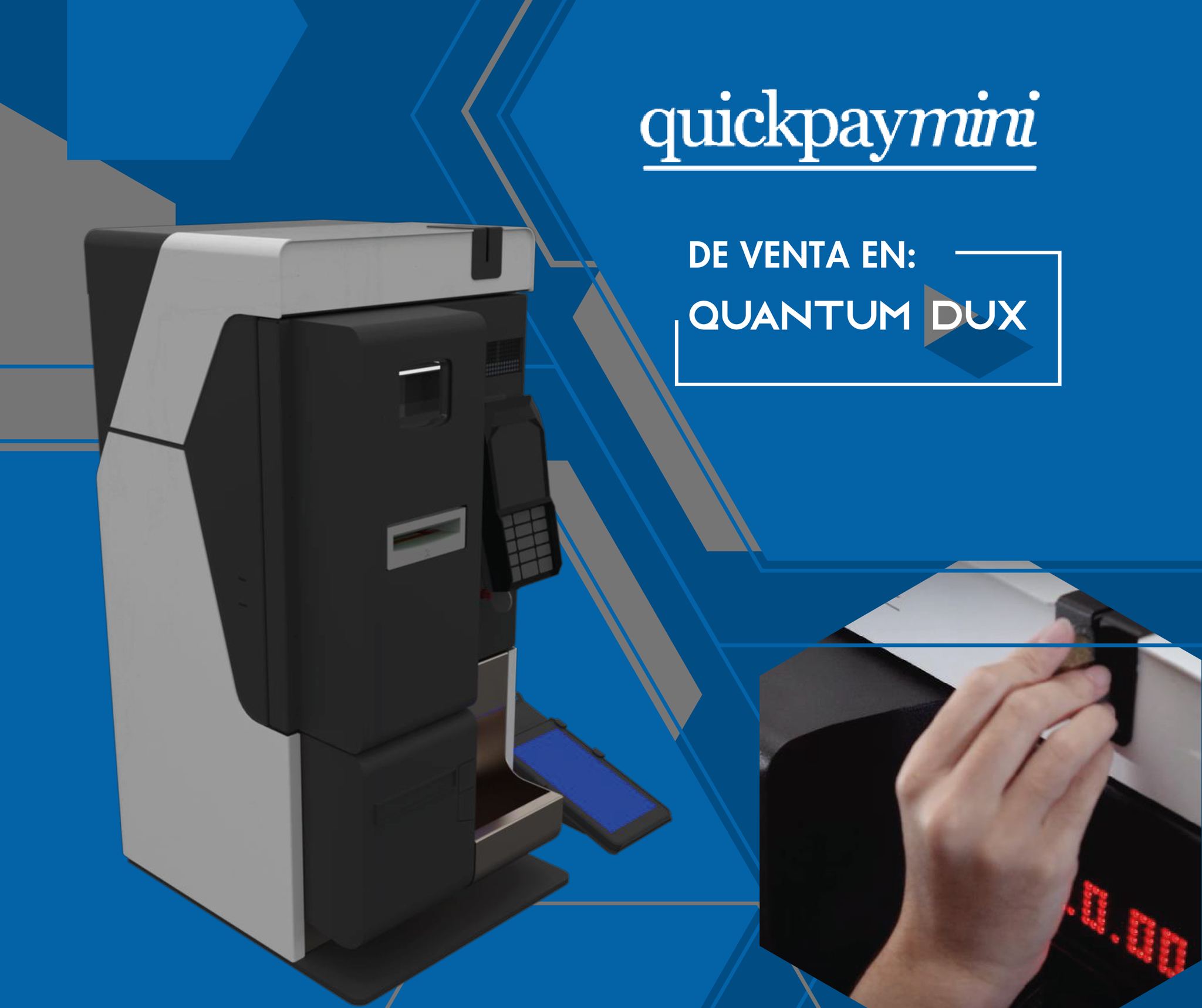 Quantum Dux - 🌟 Descubre el Cajero Quick Pay Mini de APS 🌟... | Facebook