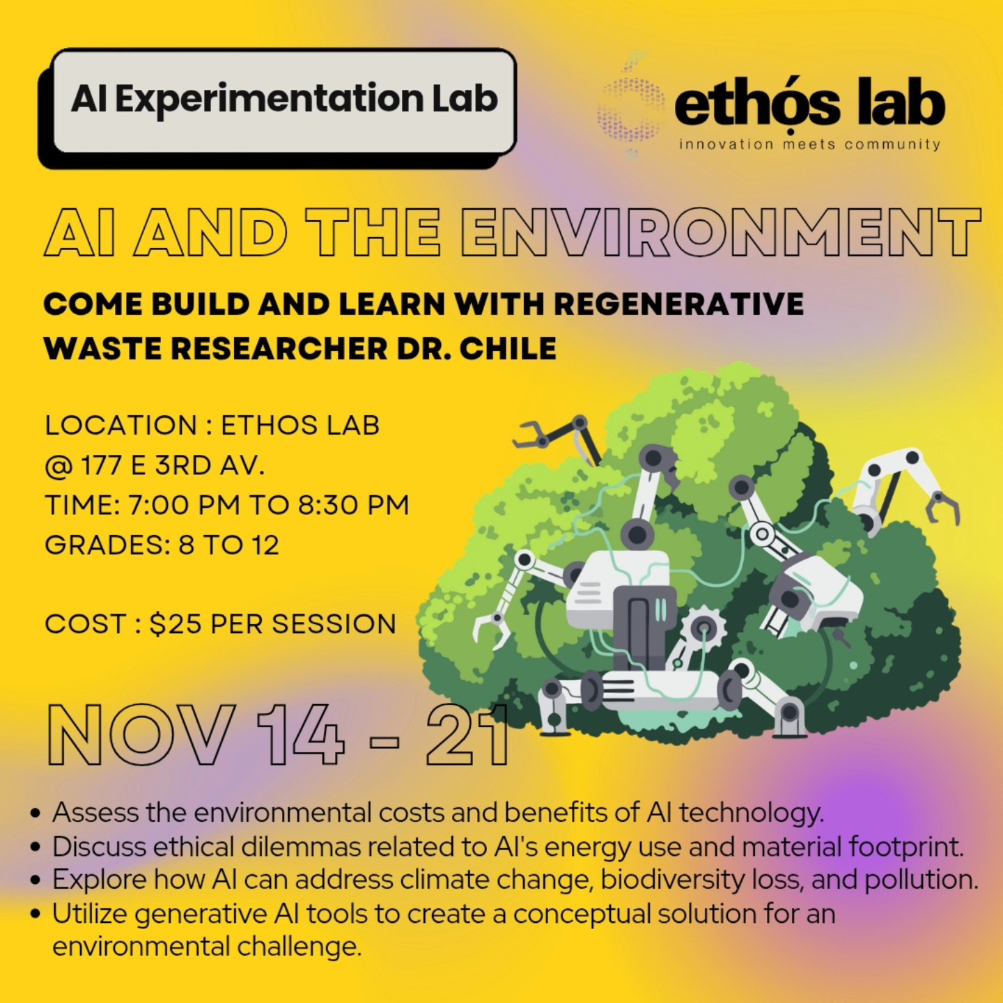 EthosLab - This Friday, join Dr. Chile, founder of... | Facebook