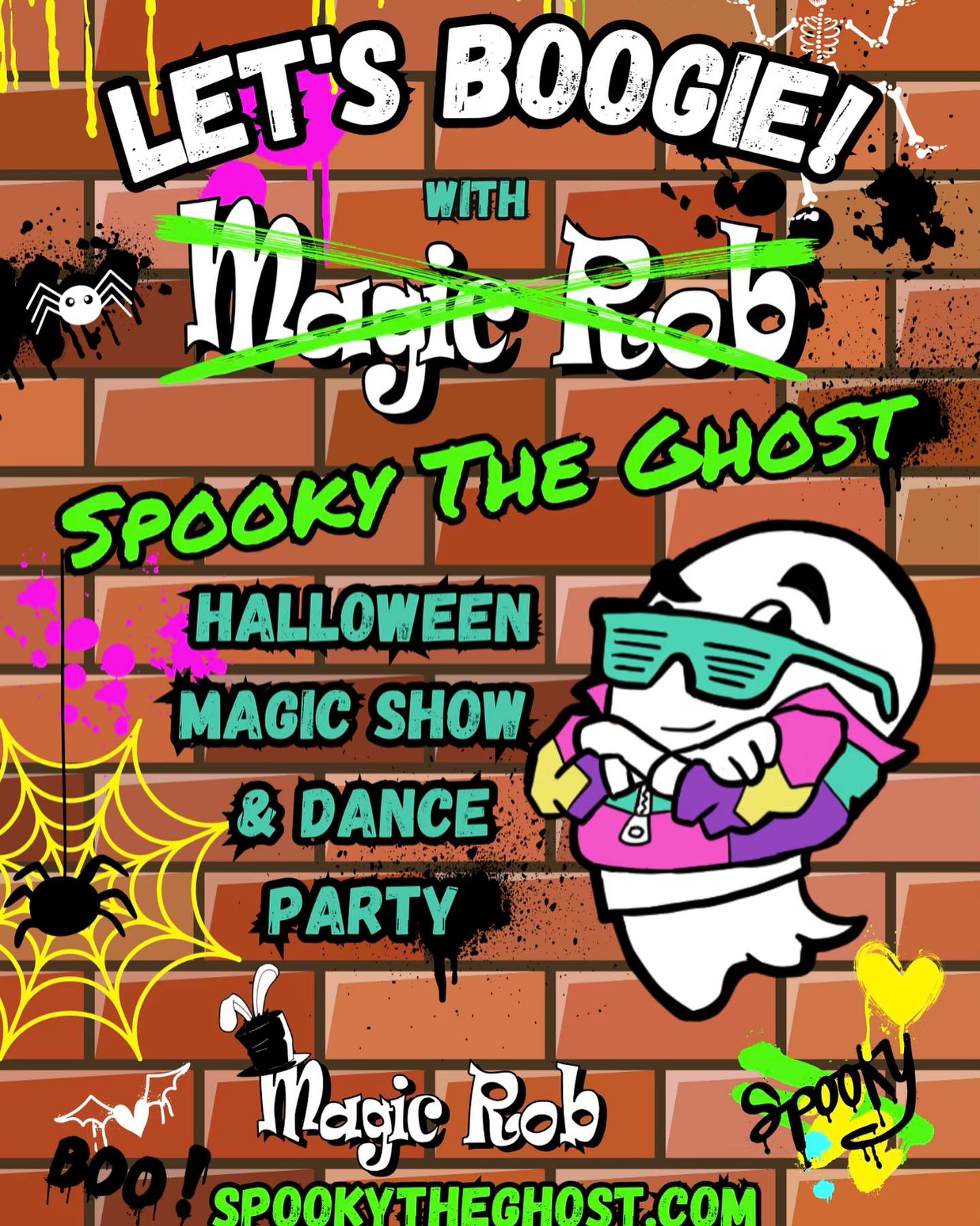 Magic Rob - Let's BOOgie with Spooky the Ghost & Magic...