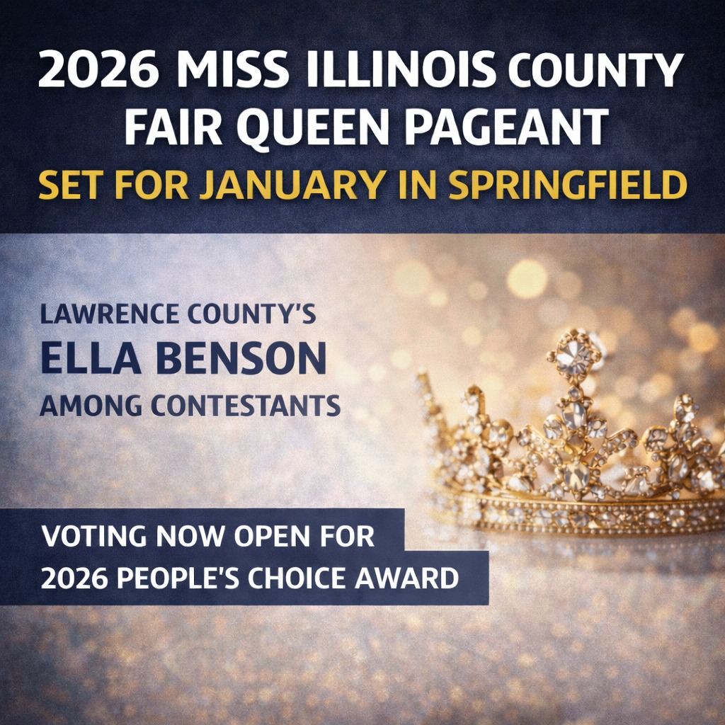 Lawrence - 2026 MISS ILLINOIS COUNTY FAIR QUEEN PAGEANT SET FOR JANUARY ...