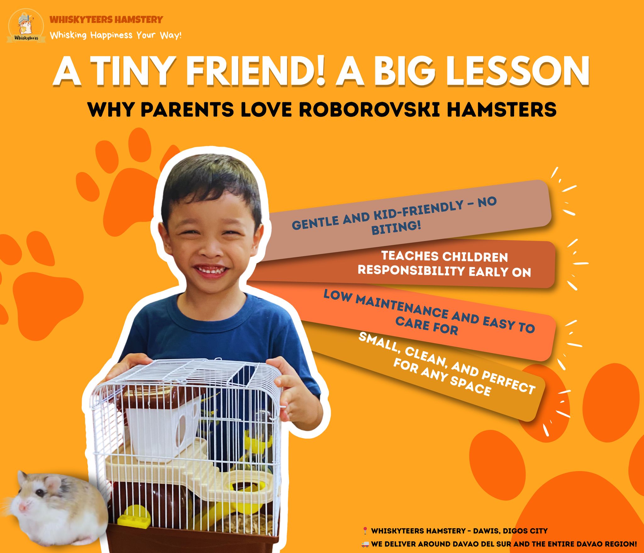 Whiskyteers Hamstery - Low-Maintenance Hamster Pet Stations