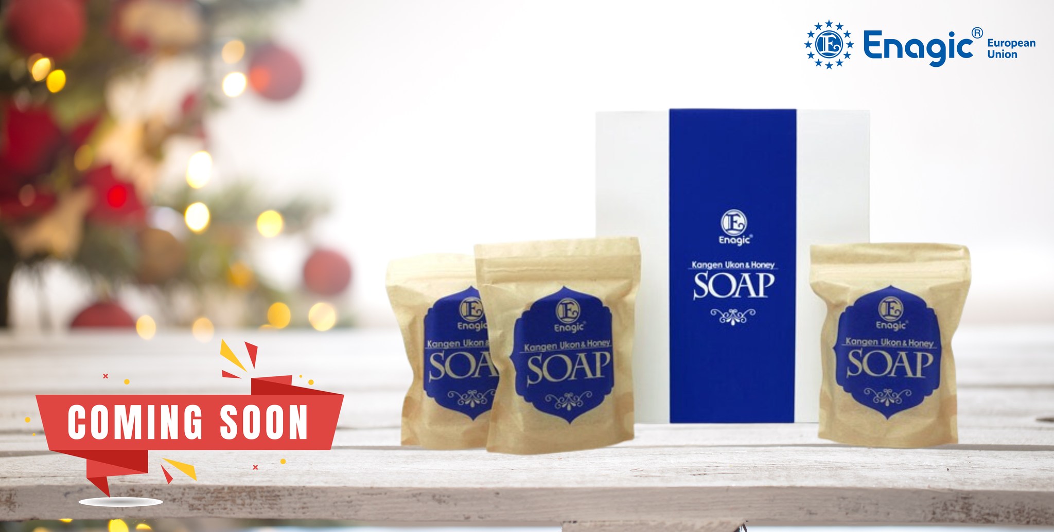 Enagic Ukon soap with turmeric and honey