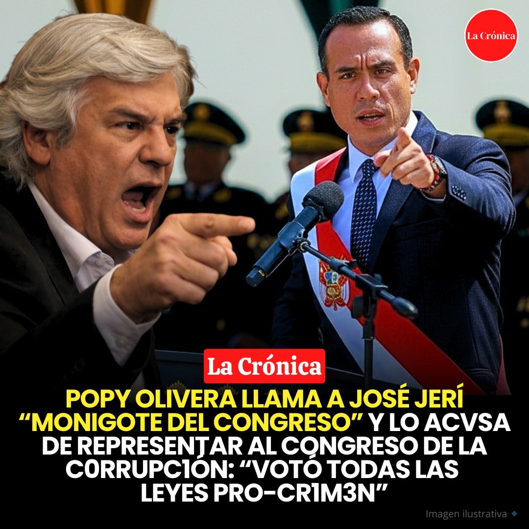 Diario - 🔥⚡ Popy Olivera volvió a sacudir el escenario p0lítico con un ...
