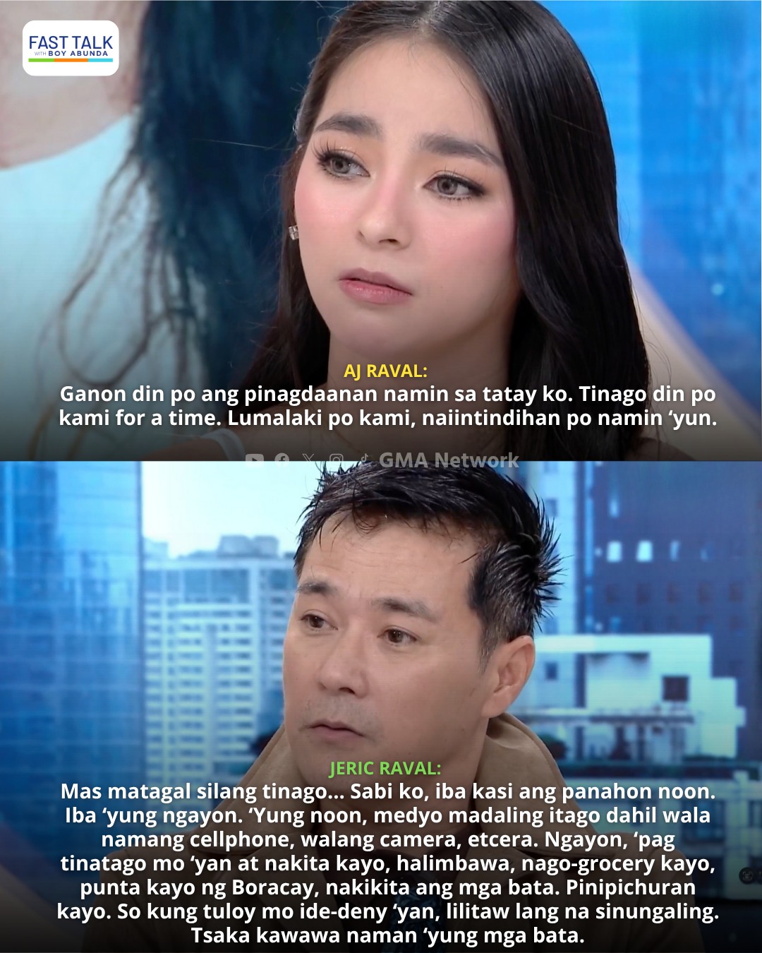 Fast - Sa kanyang panayam kay Boy Abunda, ibinahagi ni Jeric Raval na ...
