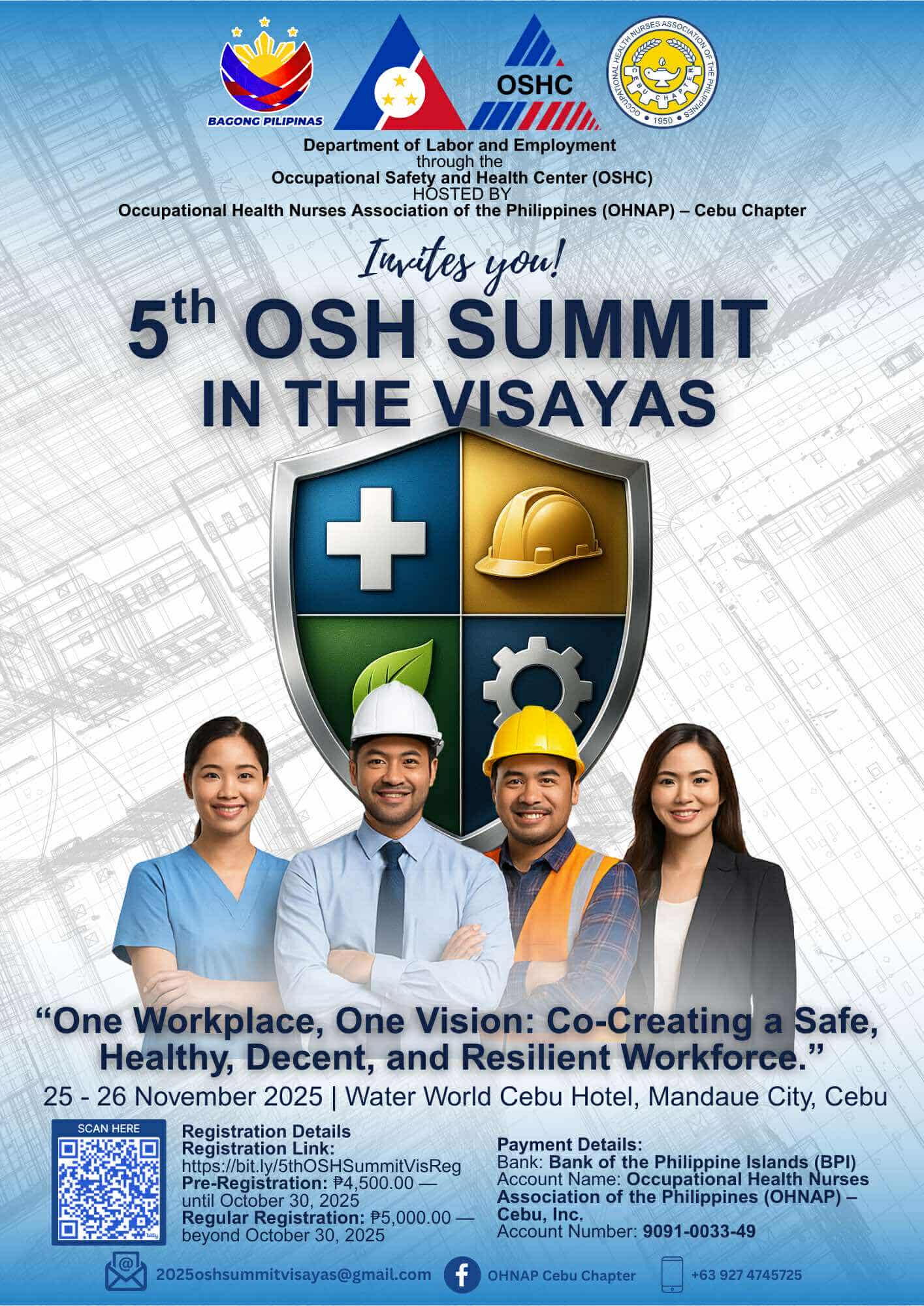 🚨 Visayas, Get Ready! 🚨 The 5th OSH Summit is here! 📅 Nov 25–26, 2025 📍 ...