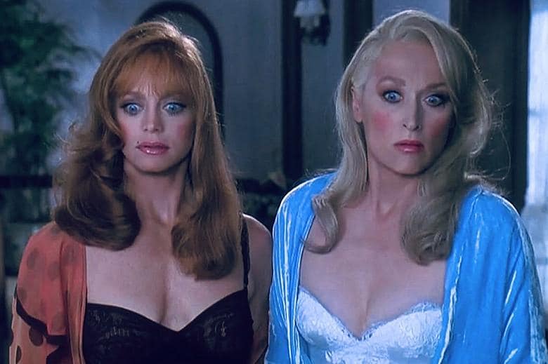 open lace back dress Goldie Hawn Red Dress Corset Chiffon Prom Dress in Death Becomes Her   Hoprom