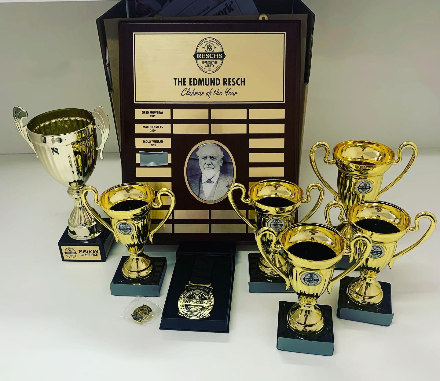 All of the trophies just... - Reschs Appreciation Society