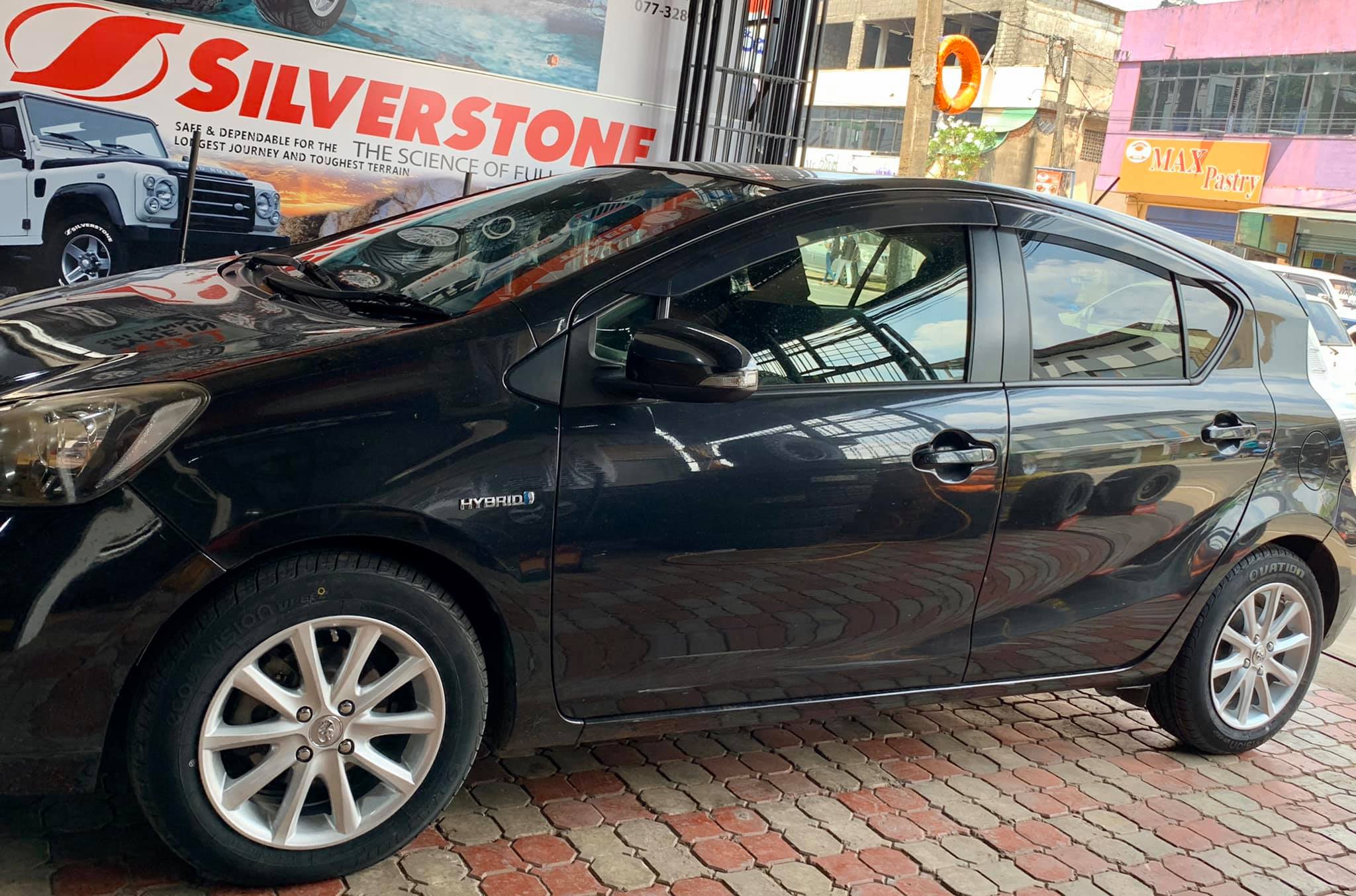 Custom Wheels - Toyota Aqua fitted with 15” Toyota...