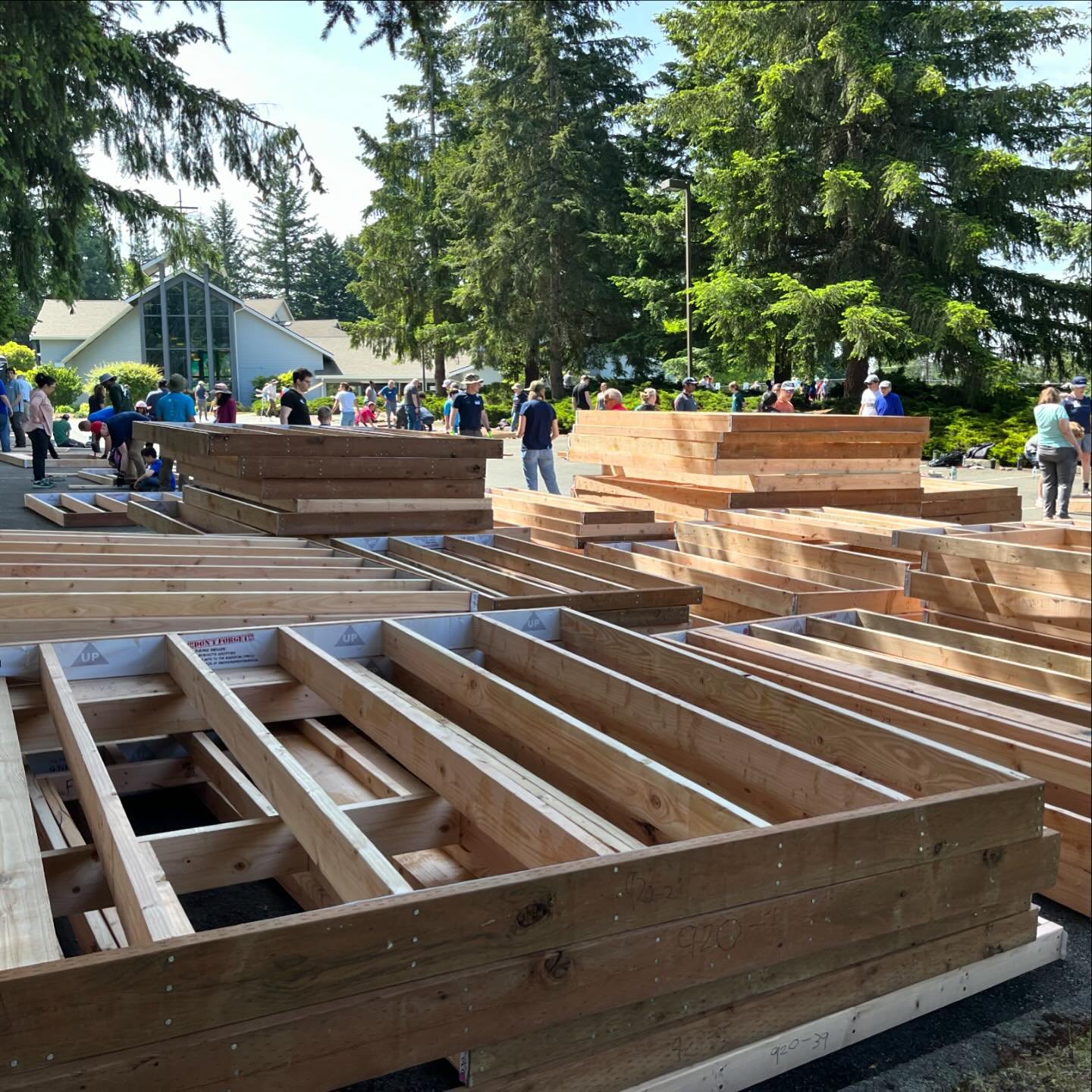 Help Build Hope - Another great day building 92 walls...