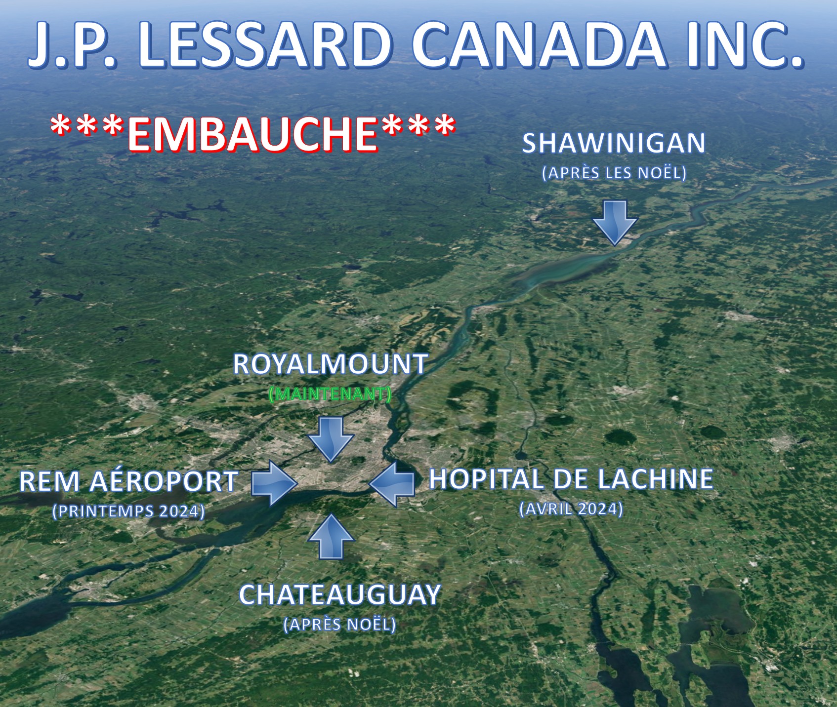 Rejoignez notre équipe... - J.P. Lessard Canada Inc.