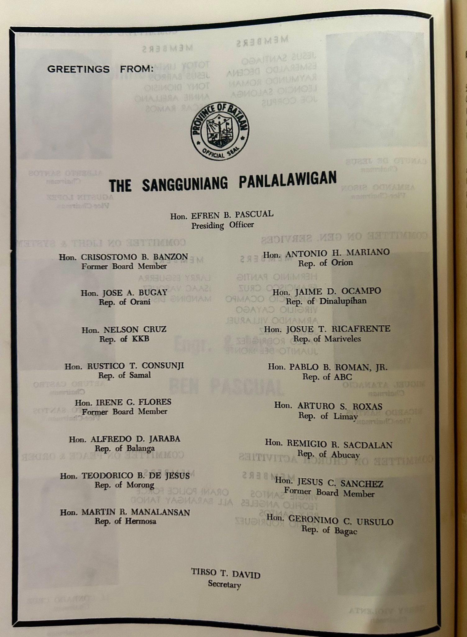 Bataan - :Ii|: Heads and Officers of Local Government Units of ...
