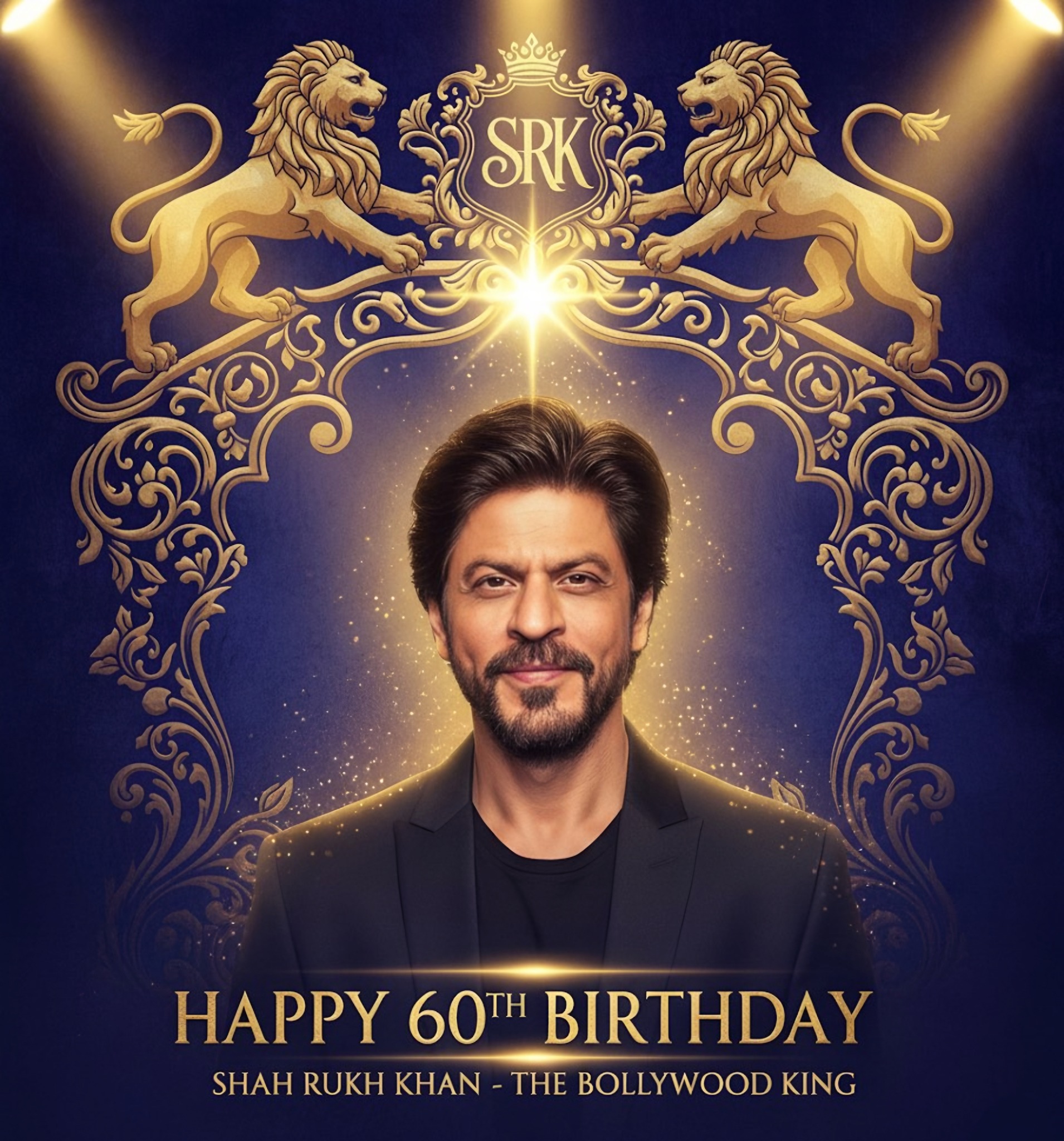 KING - Happy 60th Birthday to the one and only Shah Rukh Khan! 🌟 From ...
