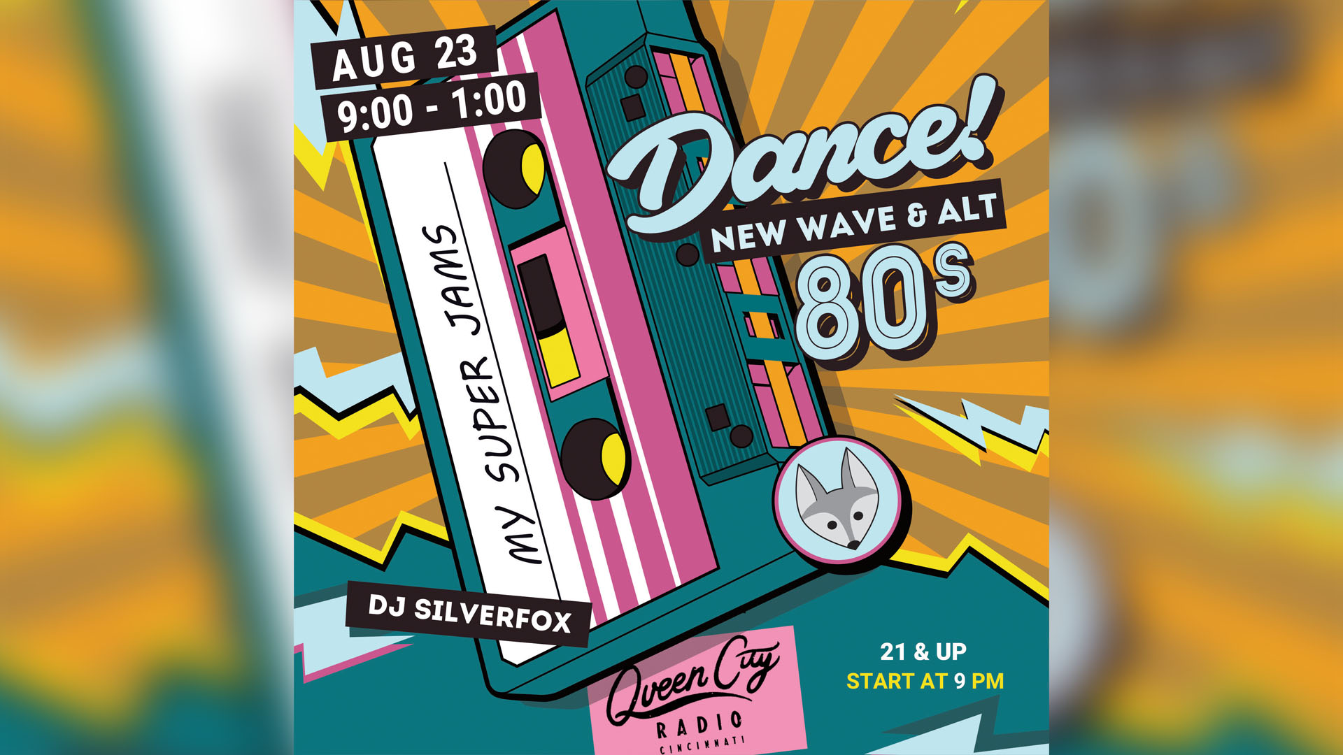 New Wave & ALT 80's Dance Night at QCR!