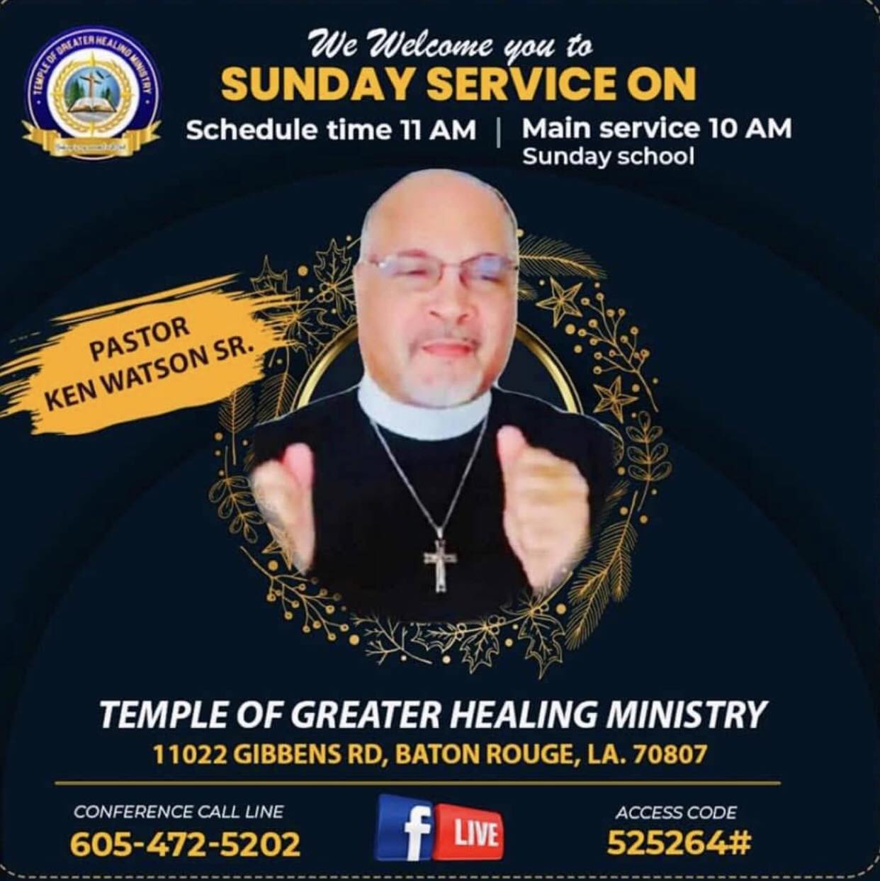 Bishop Ken Watson Sr.