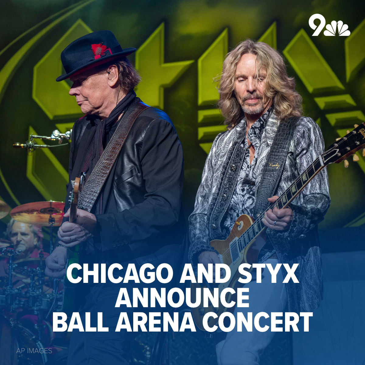 9NEWS (KUSA) - Chicago and Styx are coming to Colorado! 🎟️... | Facebook