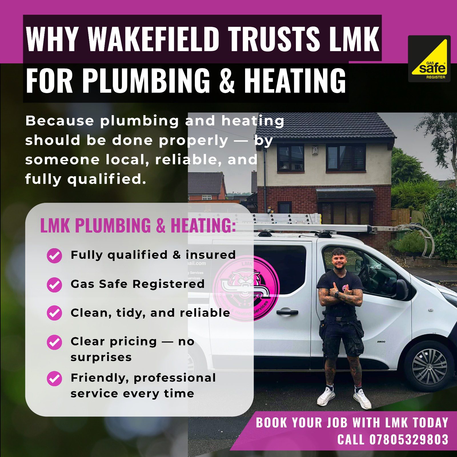 LMK Plumbing & Heating Services | Wakefield