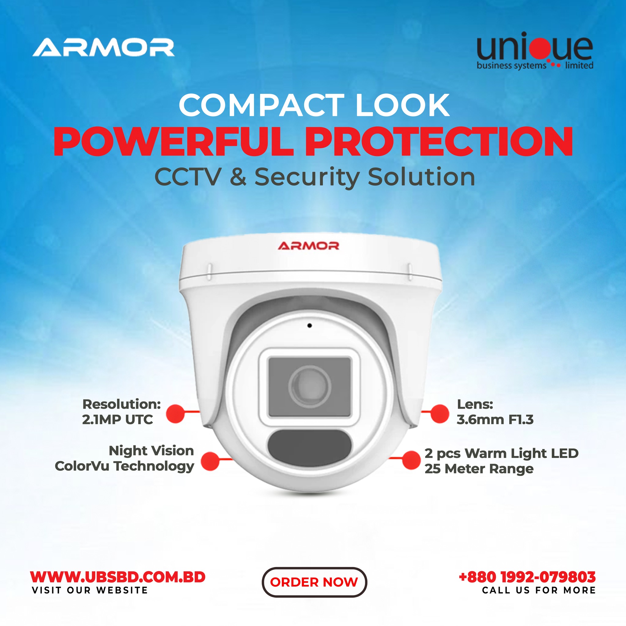 Unique - 🛡️ ARMOR CCTV – COMPACT LOOK, POWERFUL PROTECTION Secure your ...
