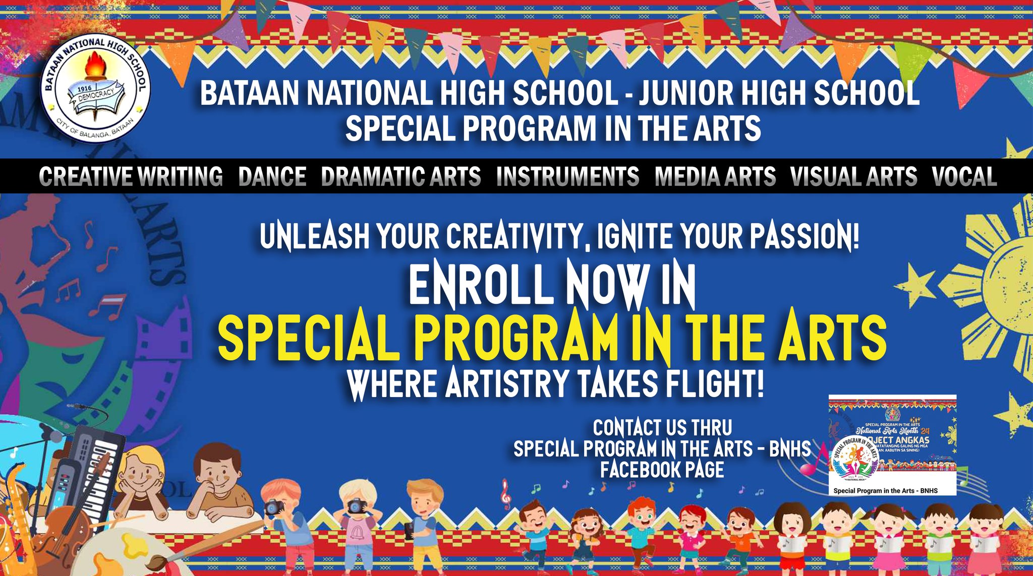 Special Program in the Arts - BNHS