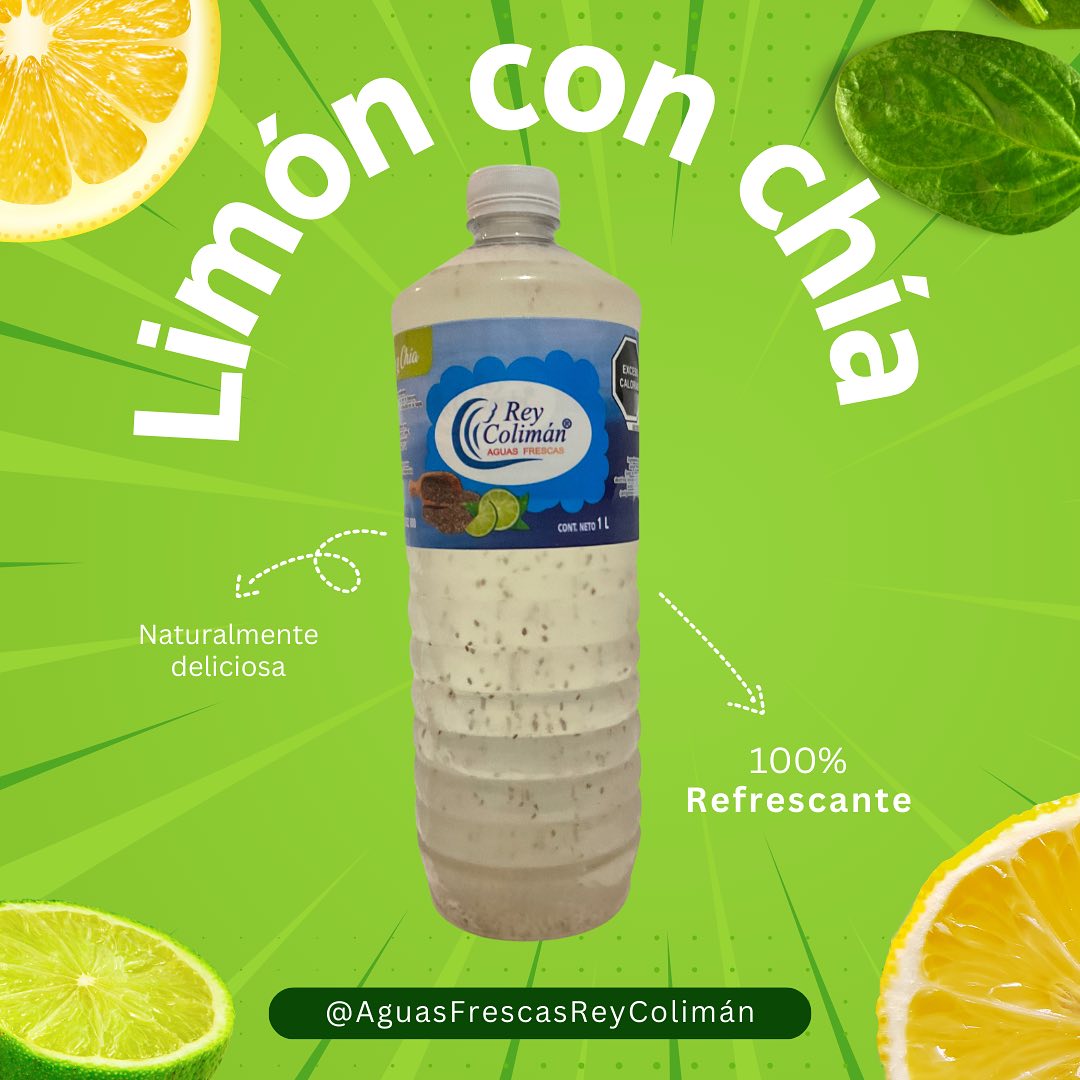 Aguas Frescas Rey Colimán - 🍋💦 ¡Refresca tu día una deliciosa agua ...