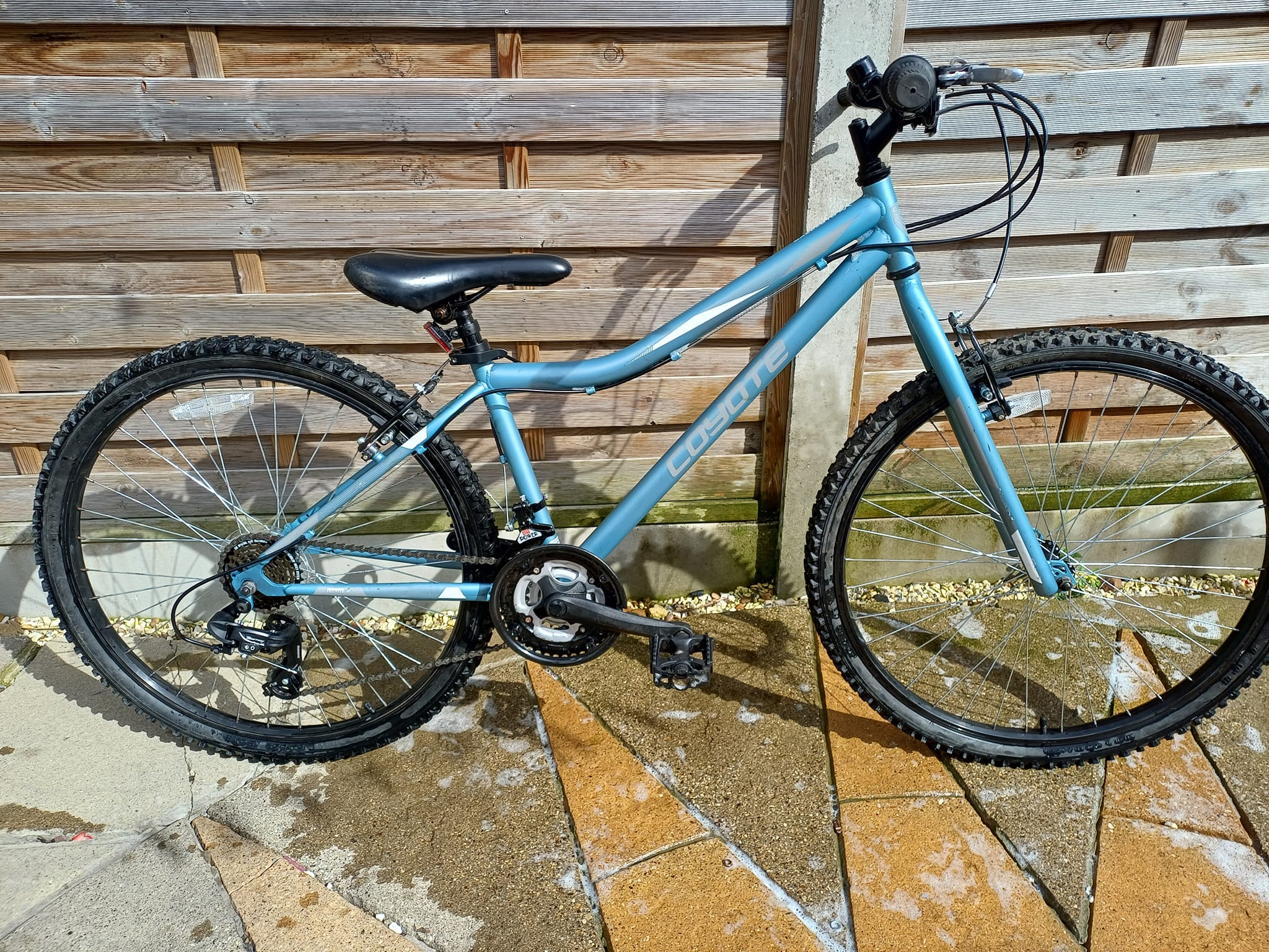 Sold Make: Coyote Model: Callisto XR Frame: 14 inch steel Wheel