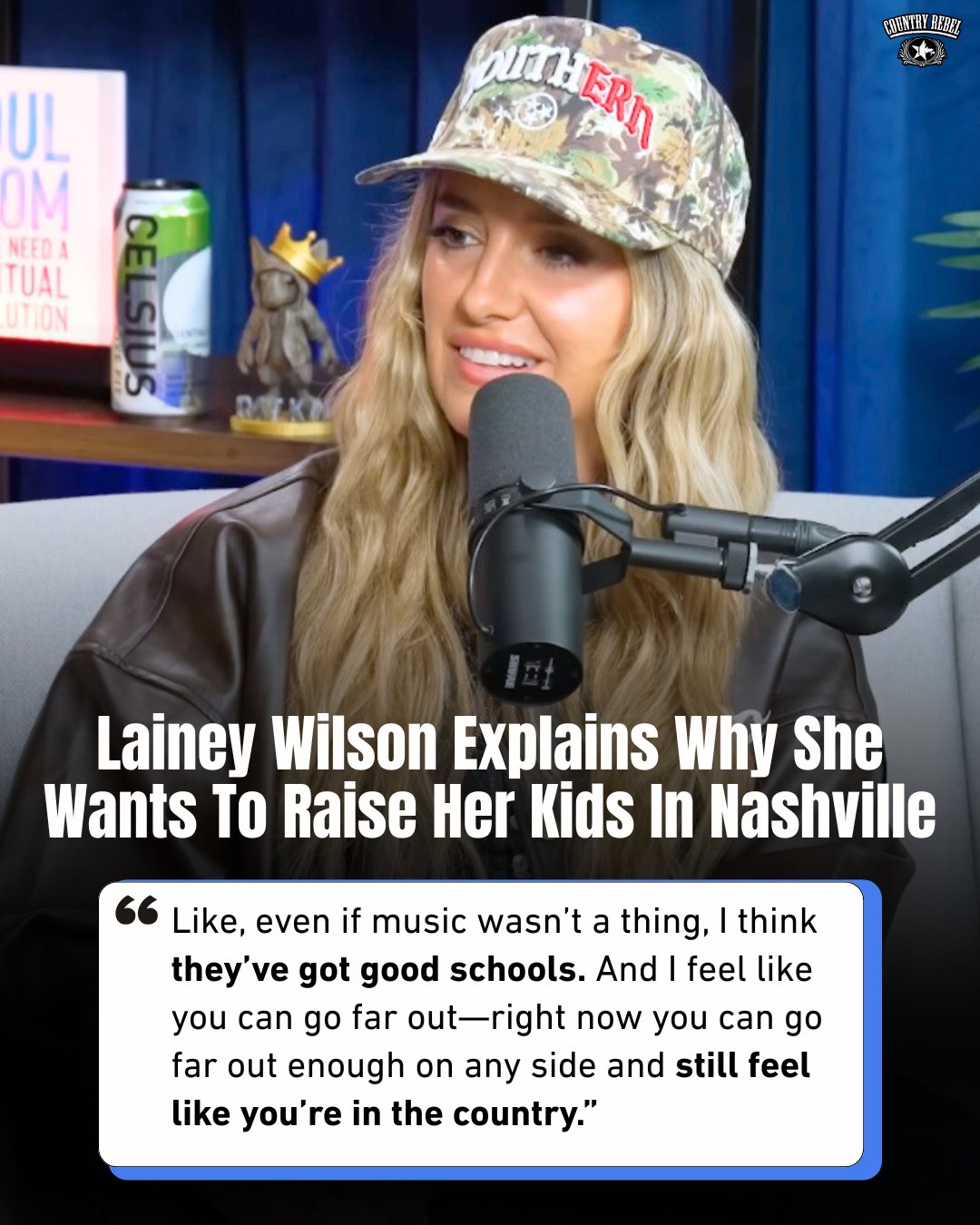 Classic - Lainey Wilson doesn't have kids yet, but when she does, she ...