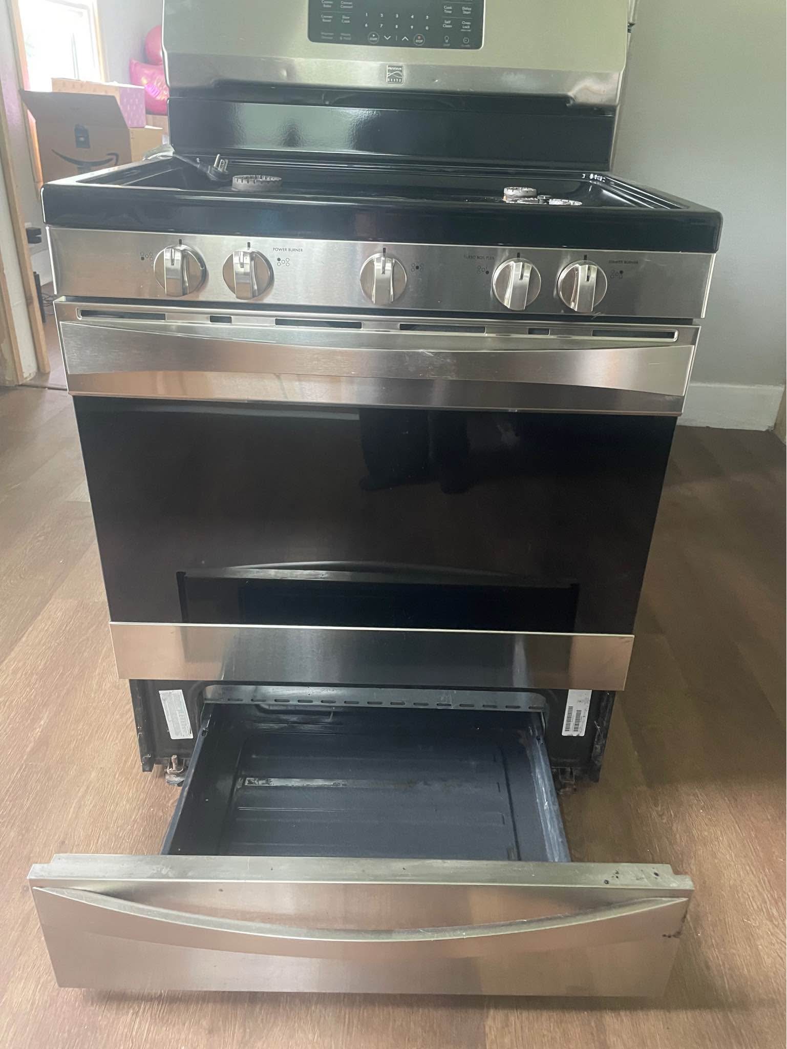 Kenmore Elite 5.6 cu. ft. Gas Range with True Convection. - Ranges ...