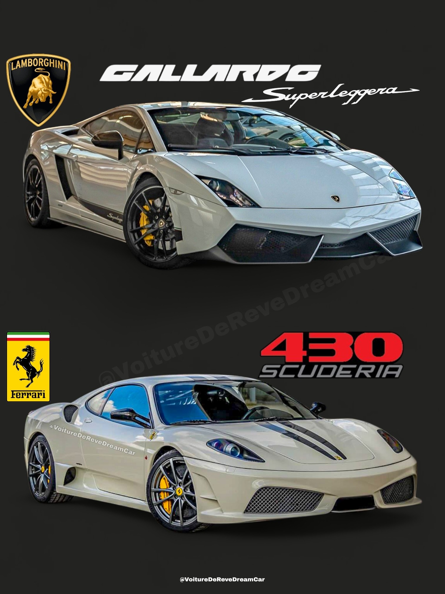 Ferrari's Modena replacement, the F430, takes on rival Lamborghini