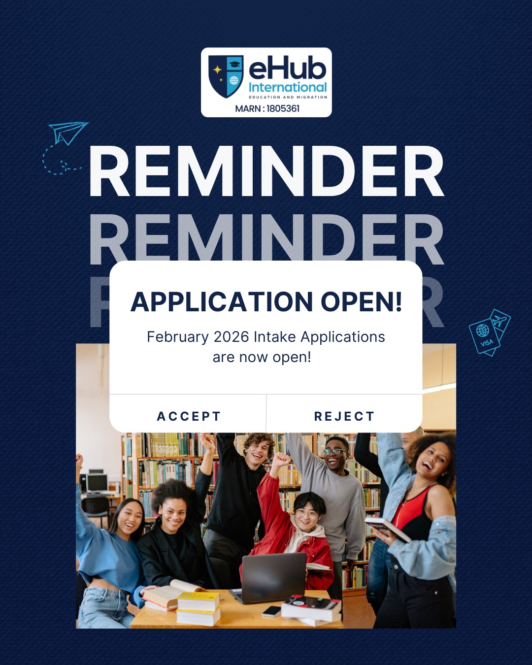 The February 2026 intake is... - eHub International-Fiji | Facebook