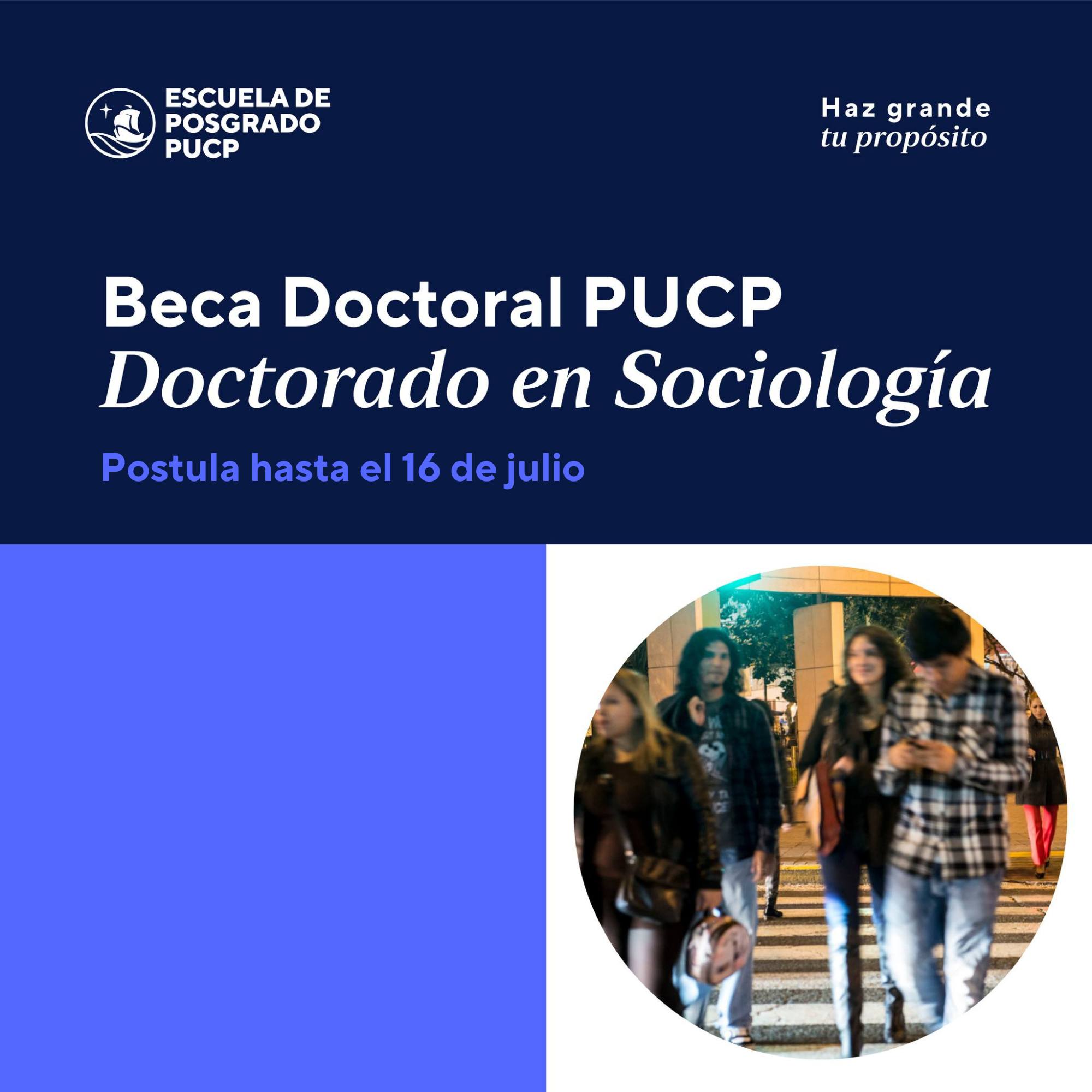 #BecasPUCP | El Vicerrectorado... - Escuela de Posgrado PUCP | Facebook
