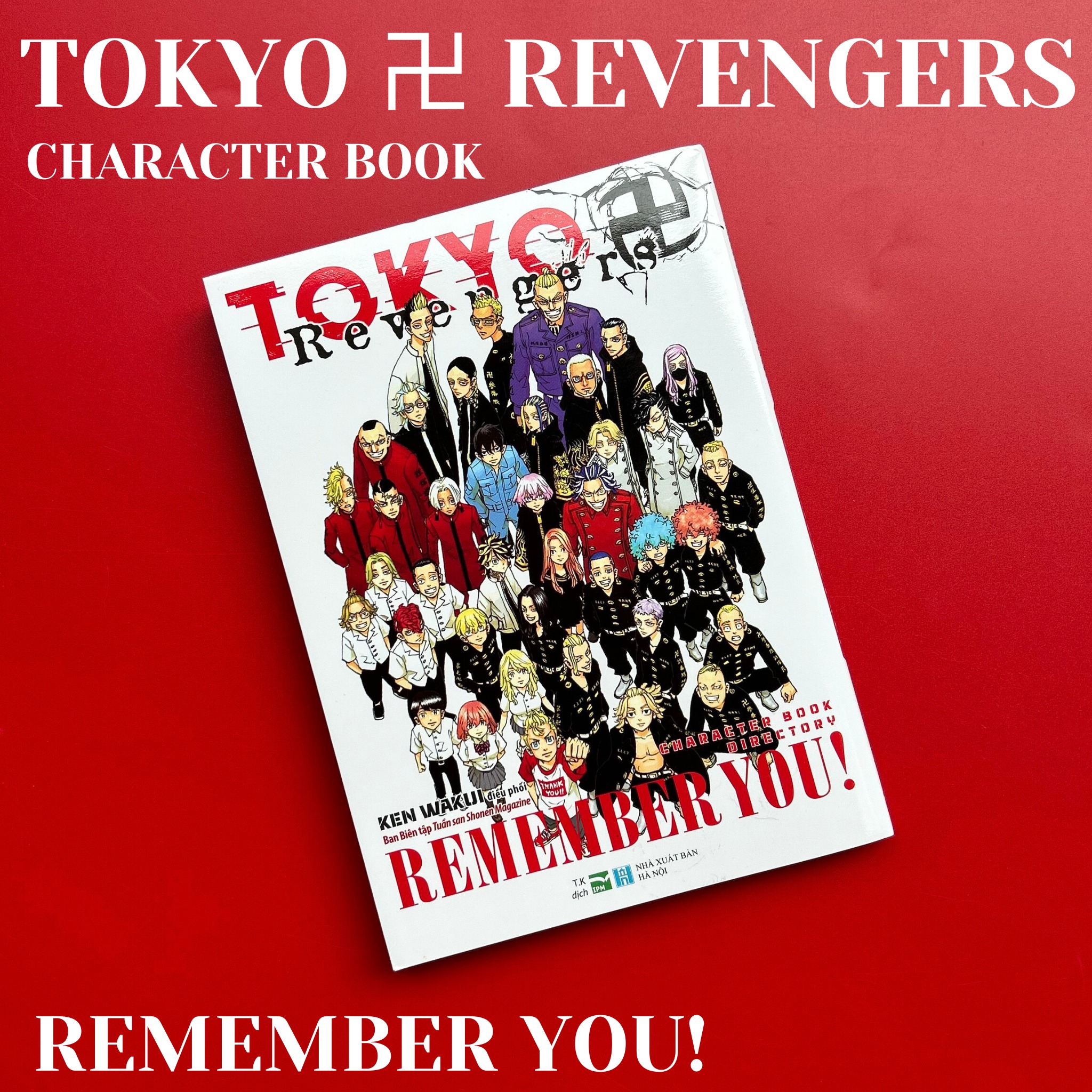 IPM - ☄️TOKYO卍REVENGERS CHARACTER BOOK: DIRECTORY REMEMBER...