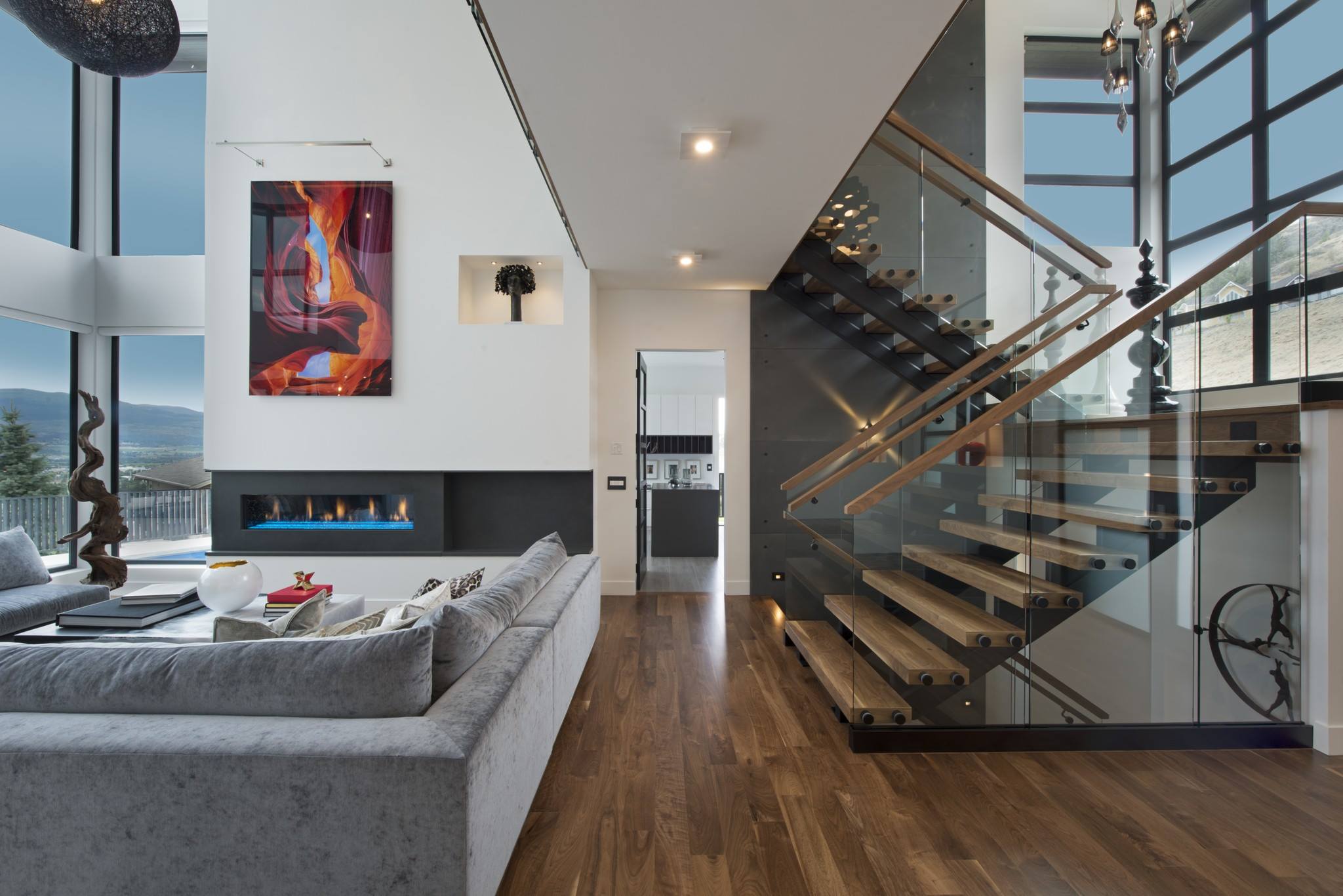 HMH Architecture + Interiors - The living room was re-oriented to take ...