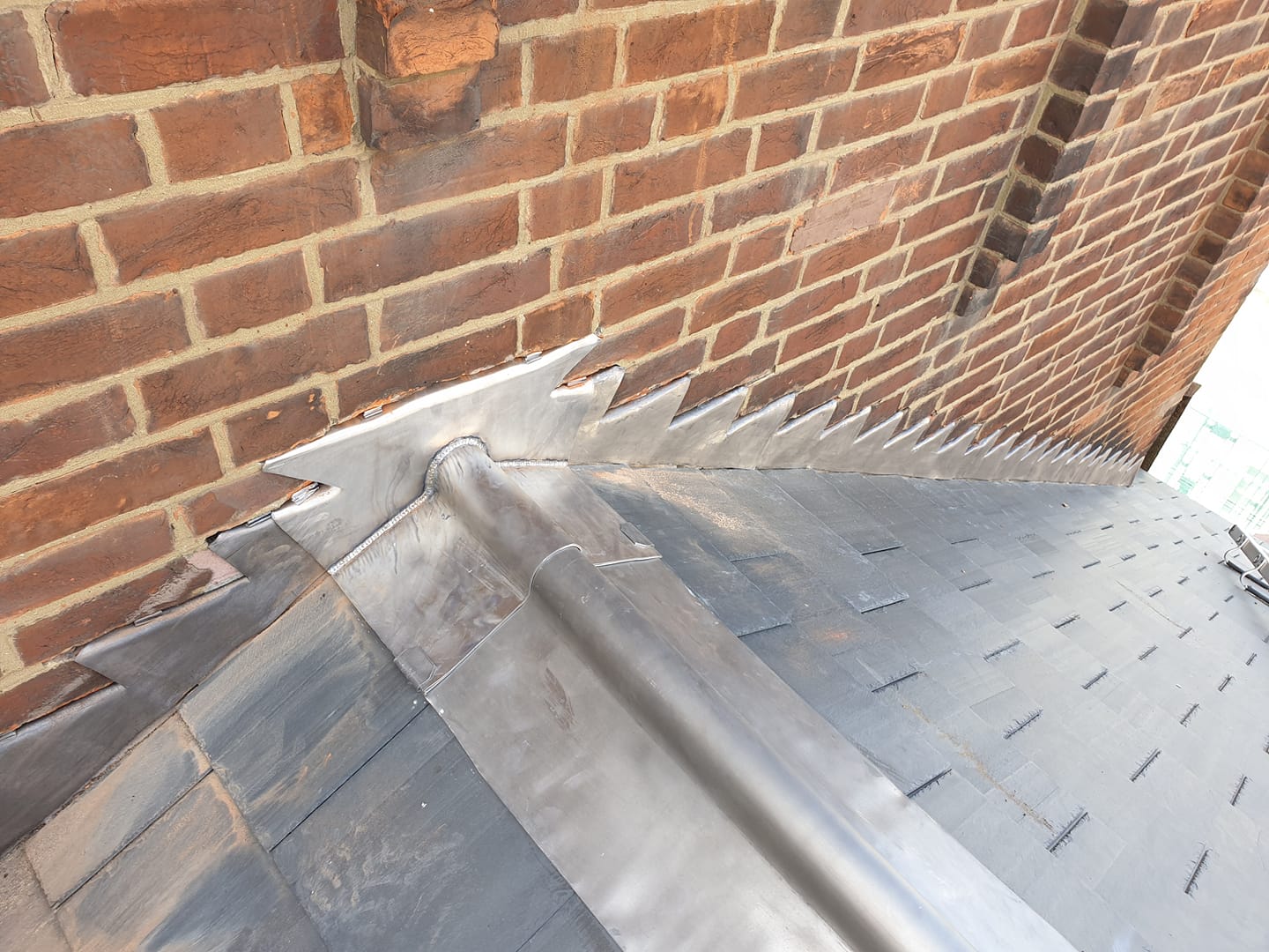 SH Leadwork - Lead ridge saddle and flashings completed... | Facebook