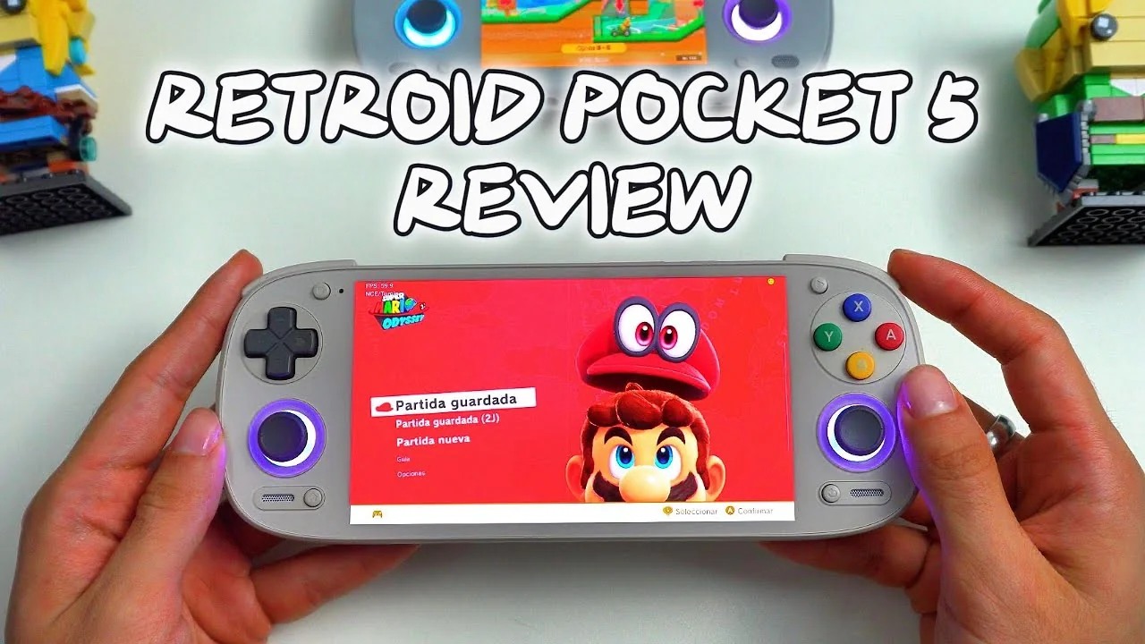 Retroid Pocket 5 16bit color review