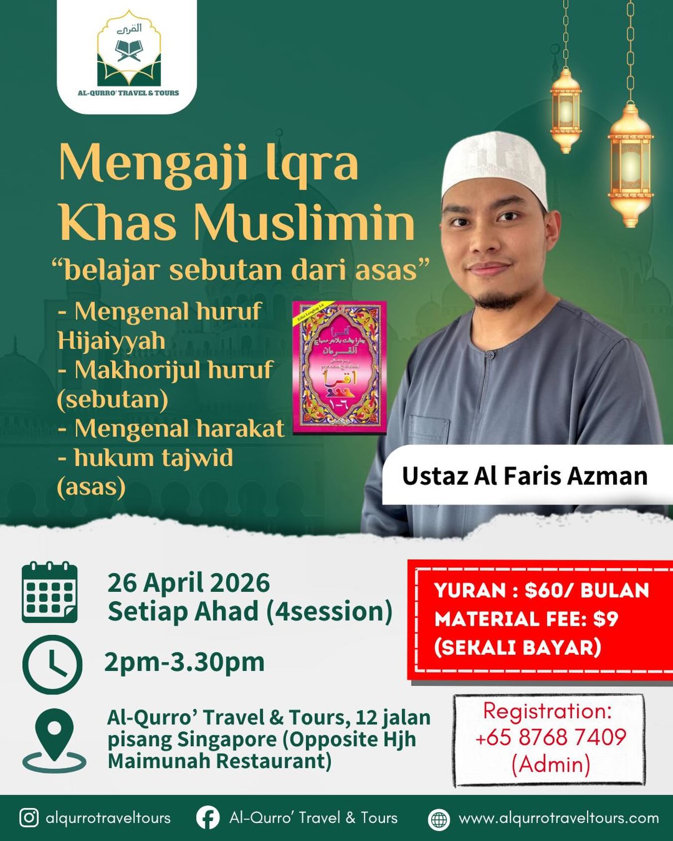 Al-Qurro’ Travel & Tours | Singapore Singapore