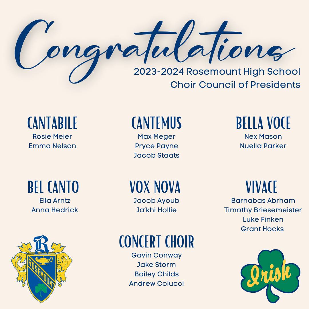 🌟 Congratulations to the 2023-2024... - Rosemount High School
