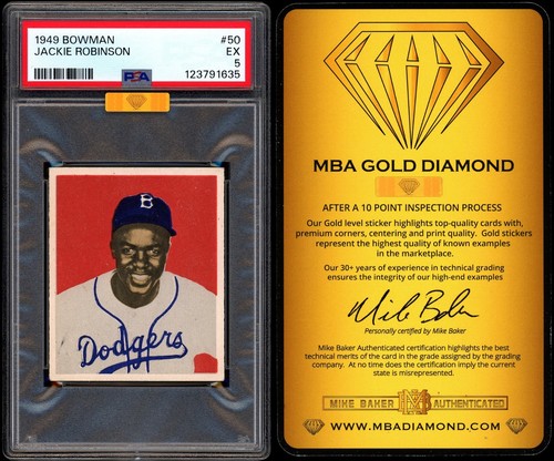 This Jackie Robinson card just hit $1,020,000 (including buyer's