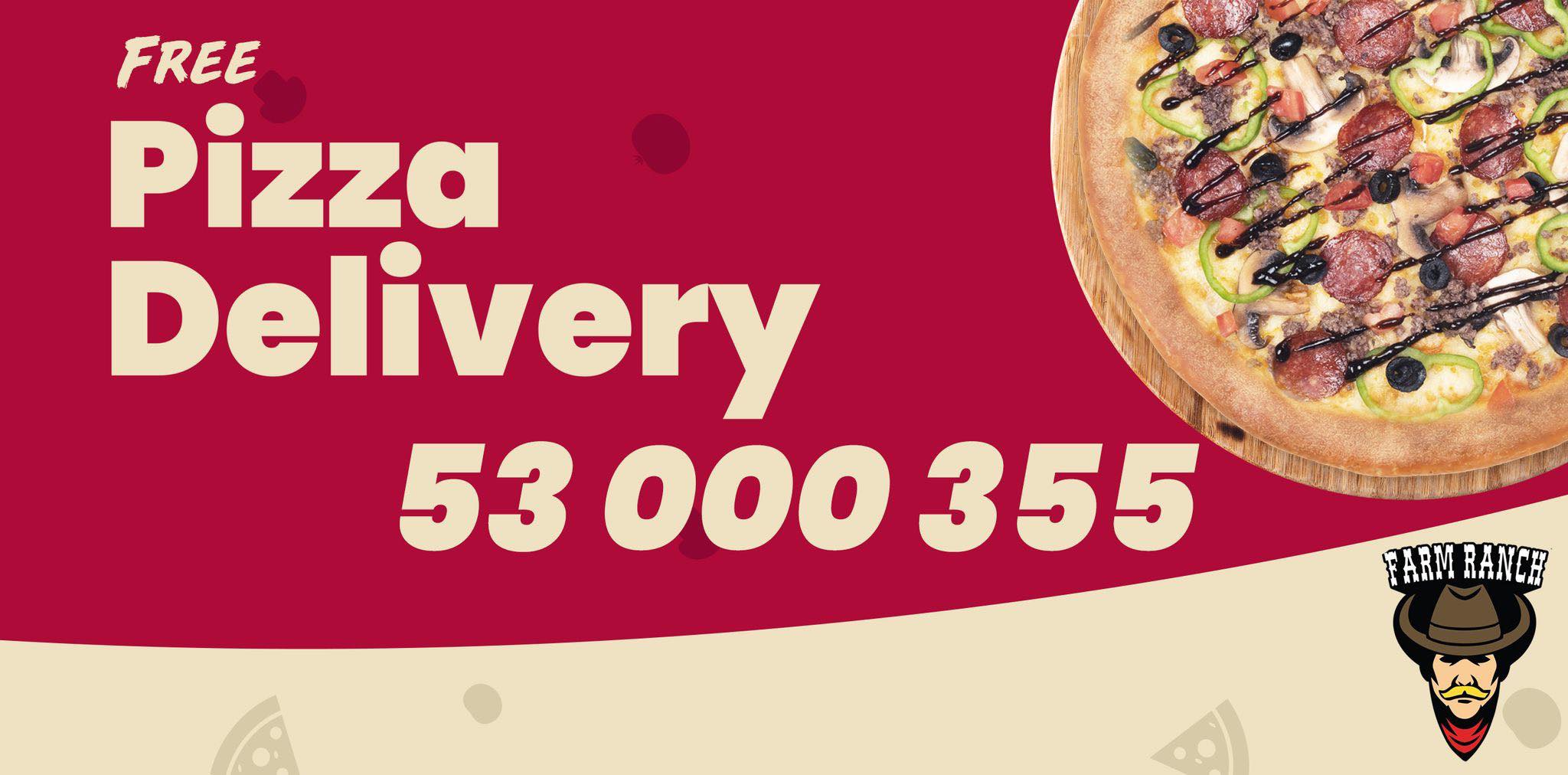 FARM RANCH Pizza Ennasr | Ariana