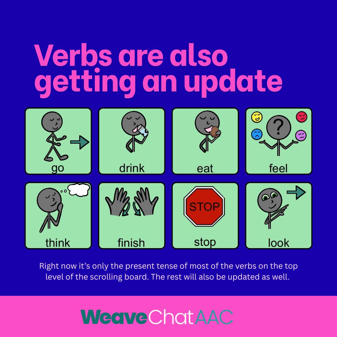Weave - We're taking your suggestions and updating the verbs (and ...