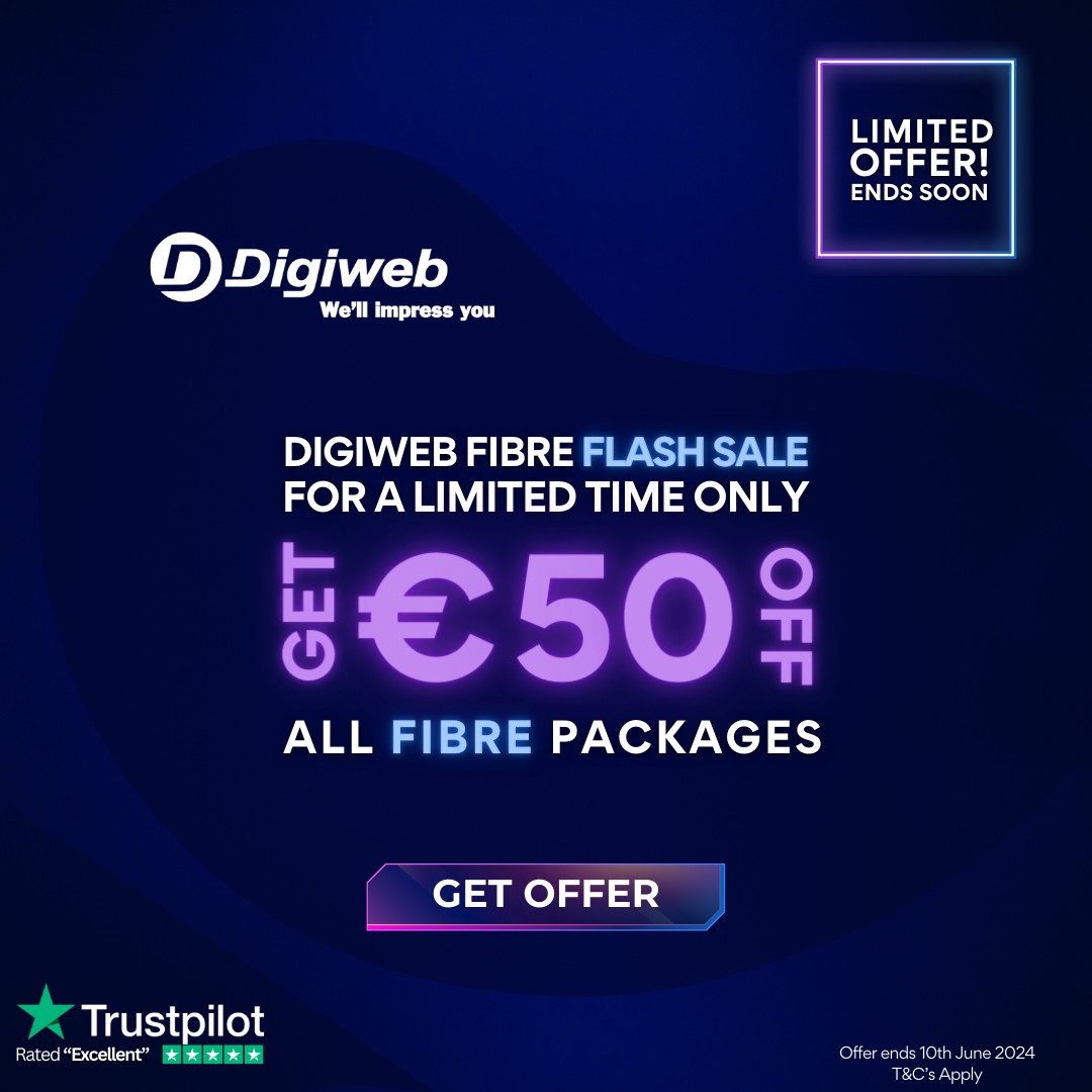 Digiweb Ireland - 🎉 Flash Sale Alert! 🎉 Switch to Digiweb... | Facebook