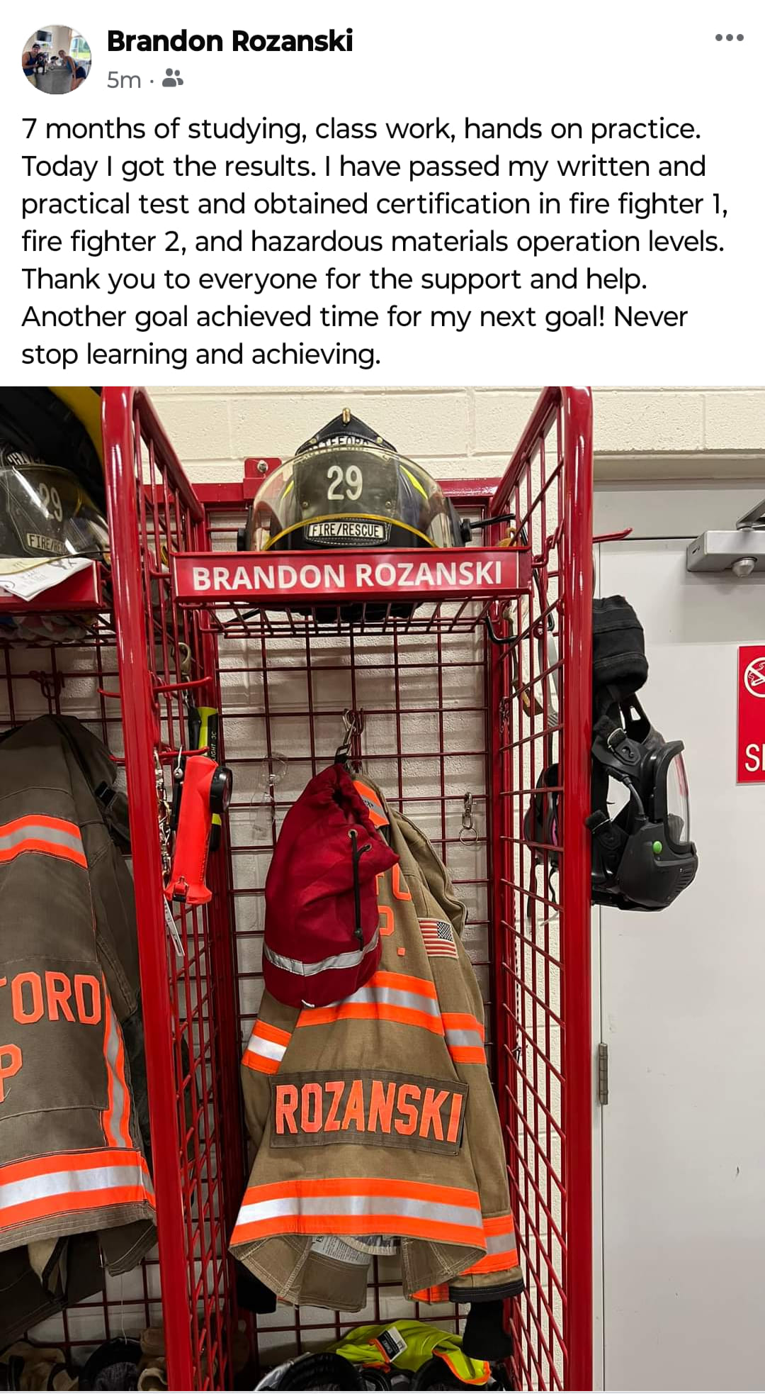 Congratul... - Ottawa Lake-Whiteford Fire Department Station 2 | Facebook