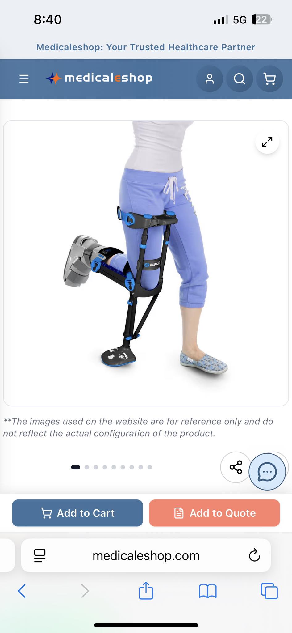 Where to borrow or buy iWalk crutch in Somerville, MA