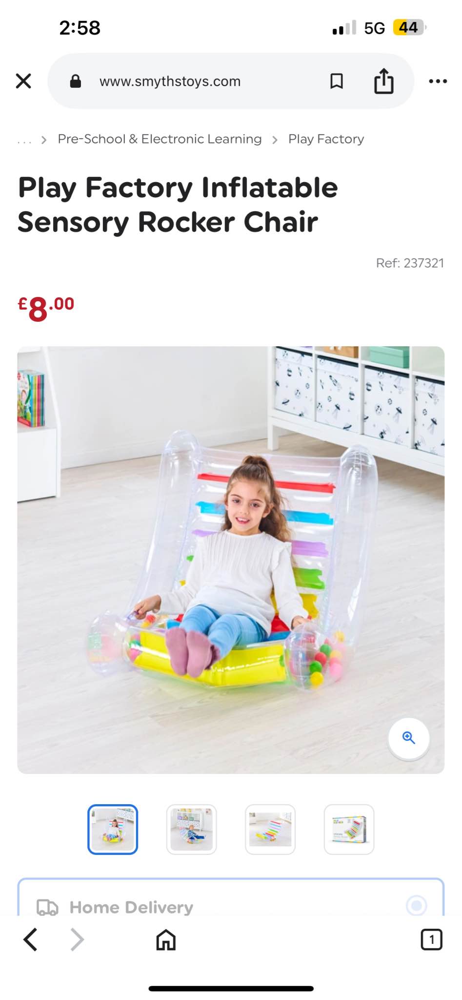 Inflatable sensory rocking chair - Living Room Chairs - Bletchley ...