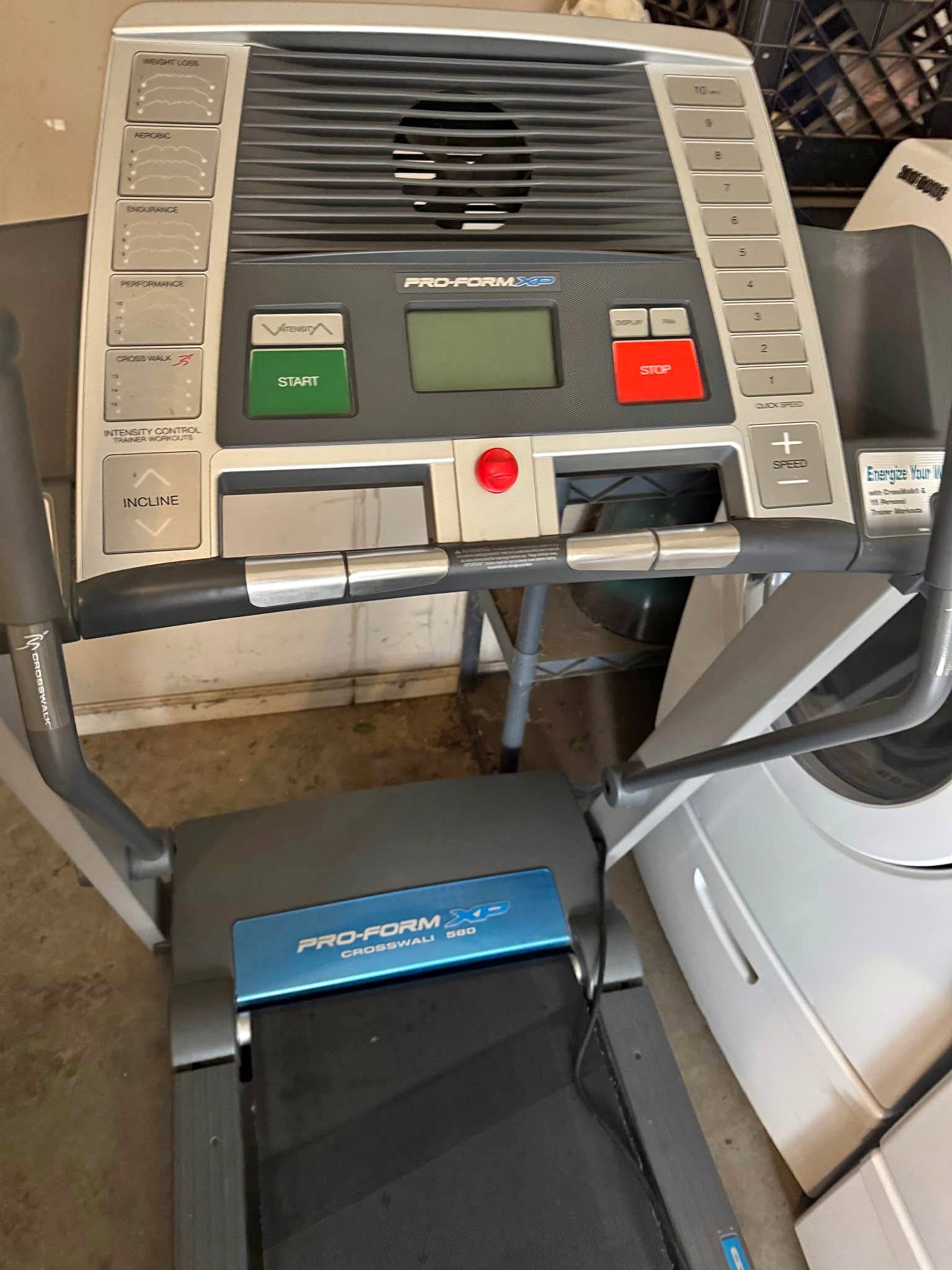 Proform XP Crosswalk 580 Treadmill - Treadmills - Warner Robins ...