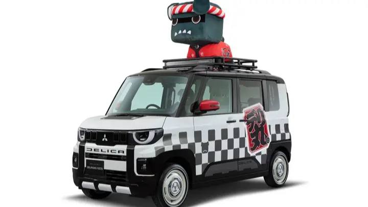 Delimaru riding atop a Mitsubishi Delica Mini is shaping up to be