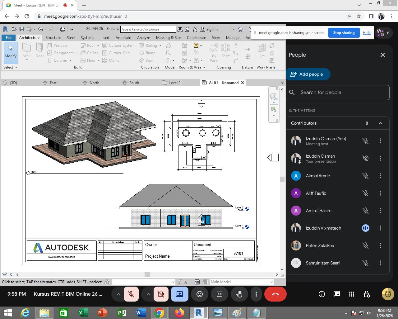 Kursus Sijil REVIT For Beginners Training Course Malaysia 20 ccd points ...