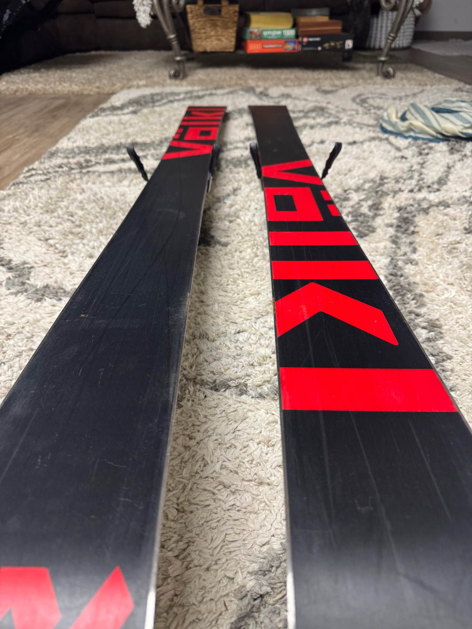 Volkl Revolt 95 Skis with Marker Griffon Bindings (173 cm length