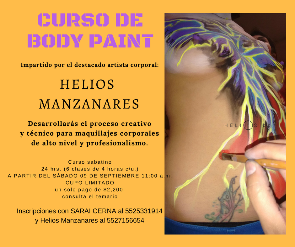 El arte corporal ofrece un... - Helios body paint Art MX. | Facebook