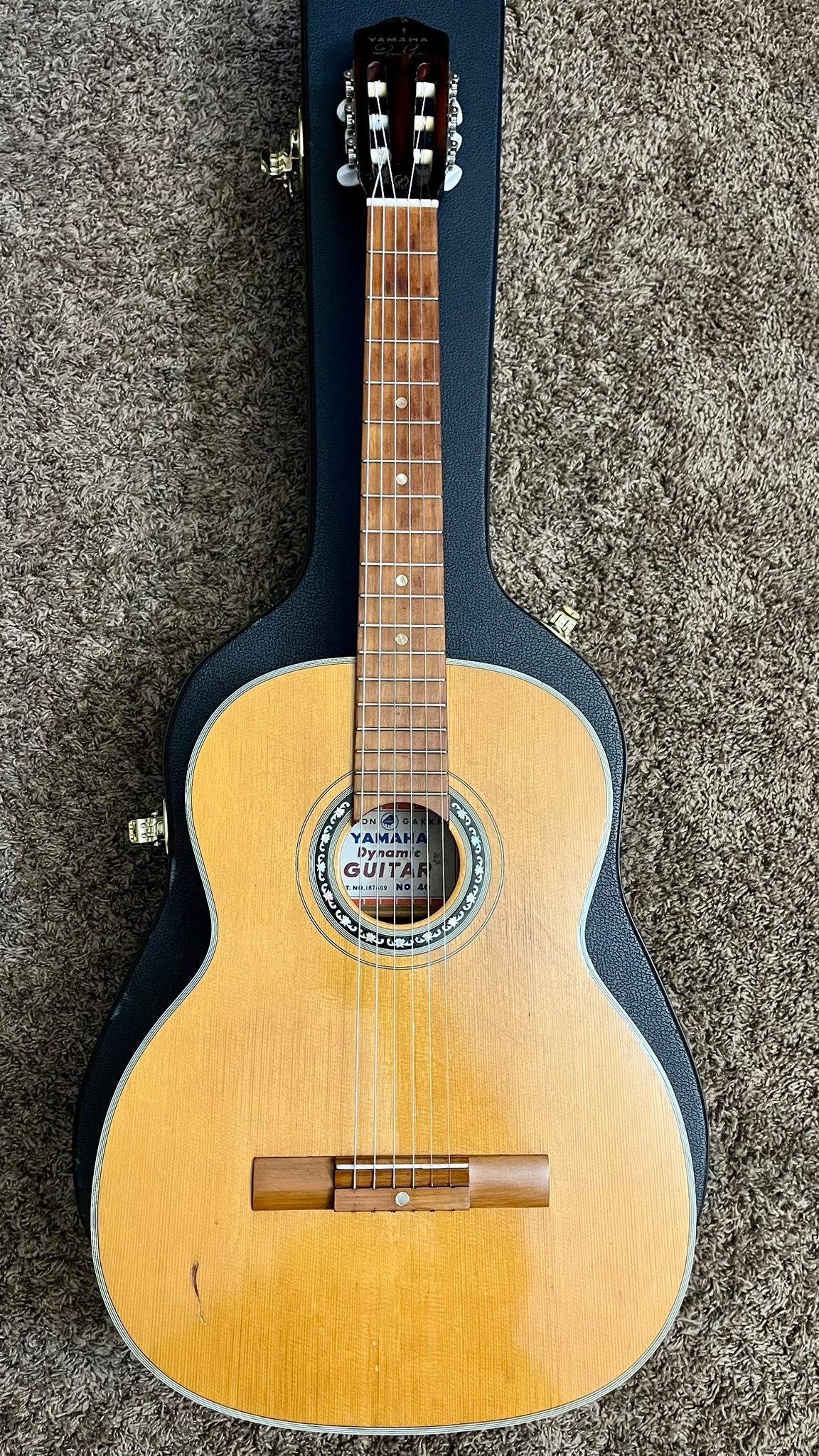 Vintage Yamaha Dynamic No.10 guitar description