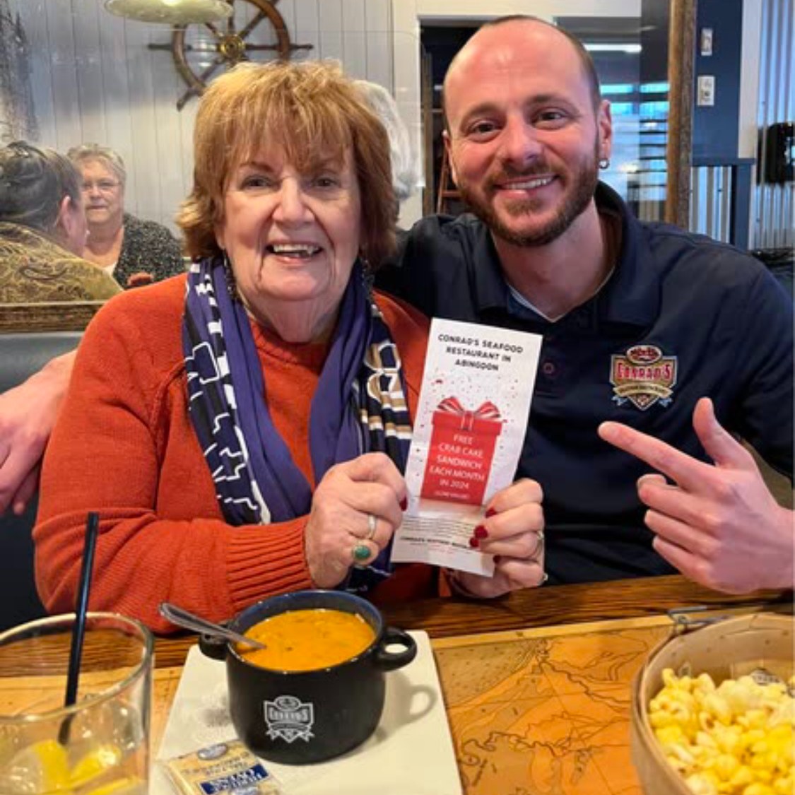 Conrad's - Look what she found yesterday! Congratulations on your free ...